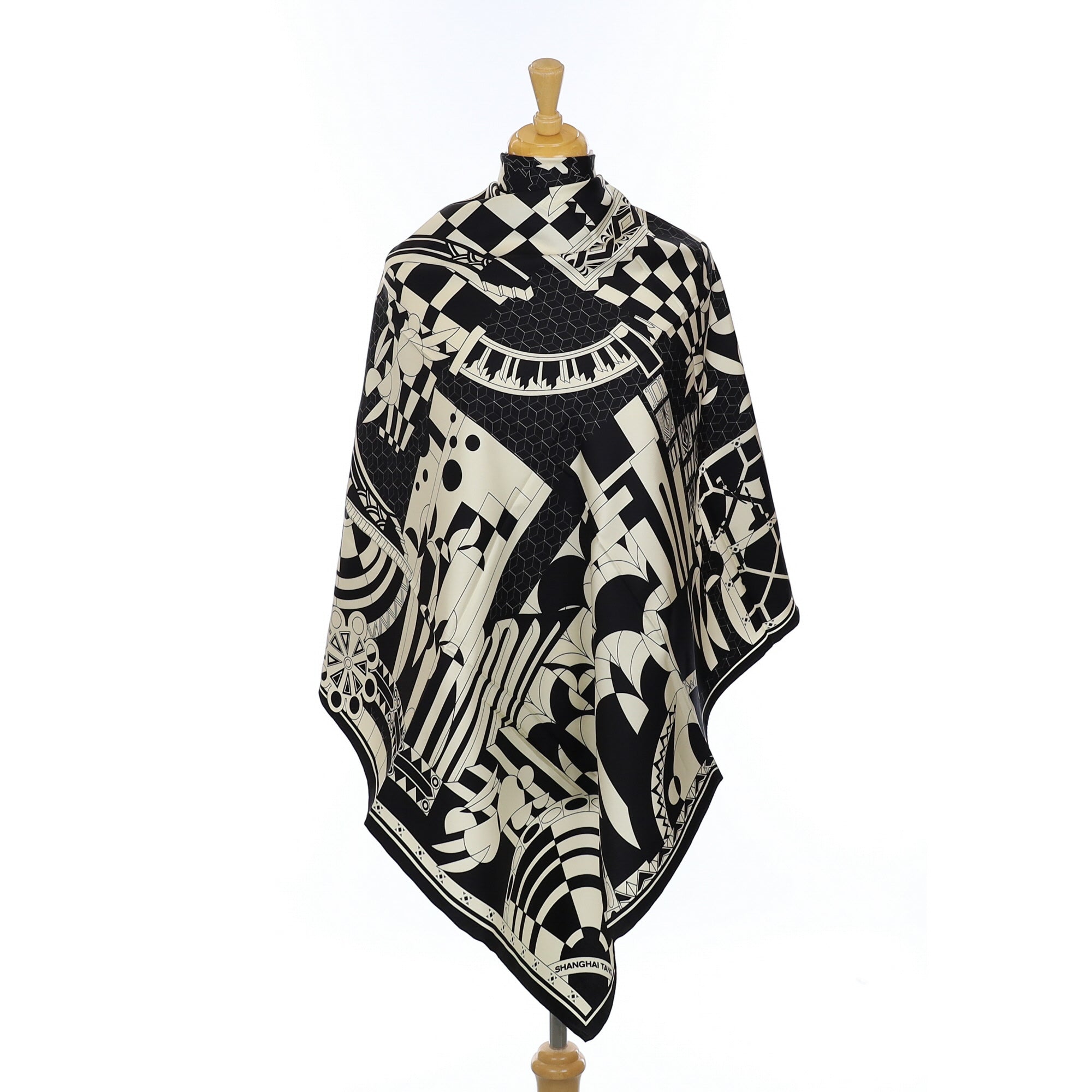 Brand New Boxed Shanghai Tang Silk Scarf