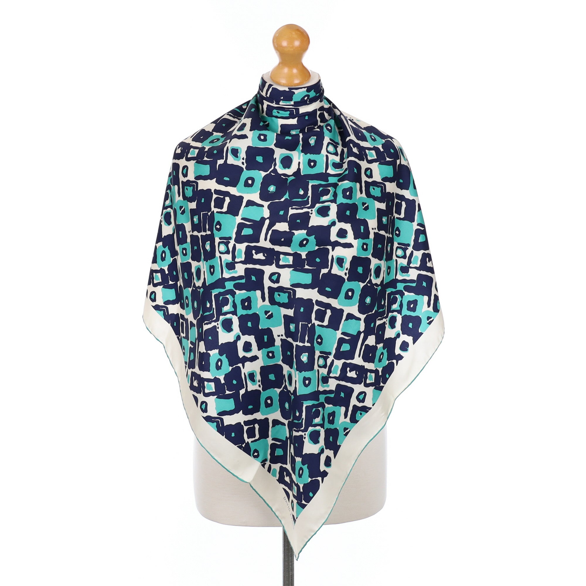 1970’s David Evans Vintage Silk Scarf
