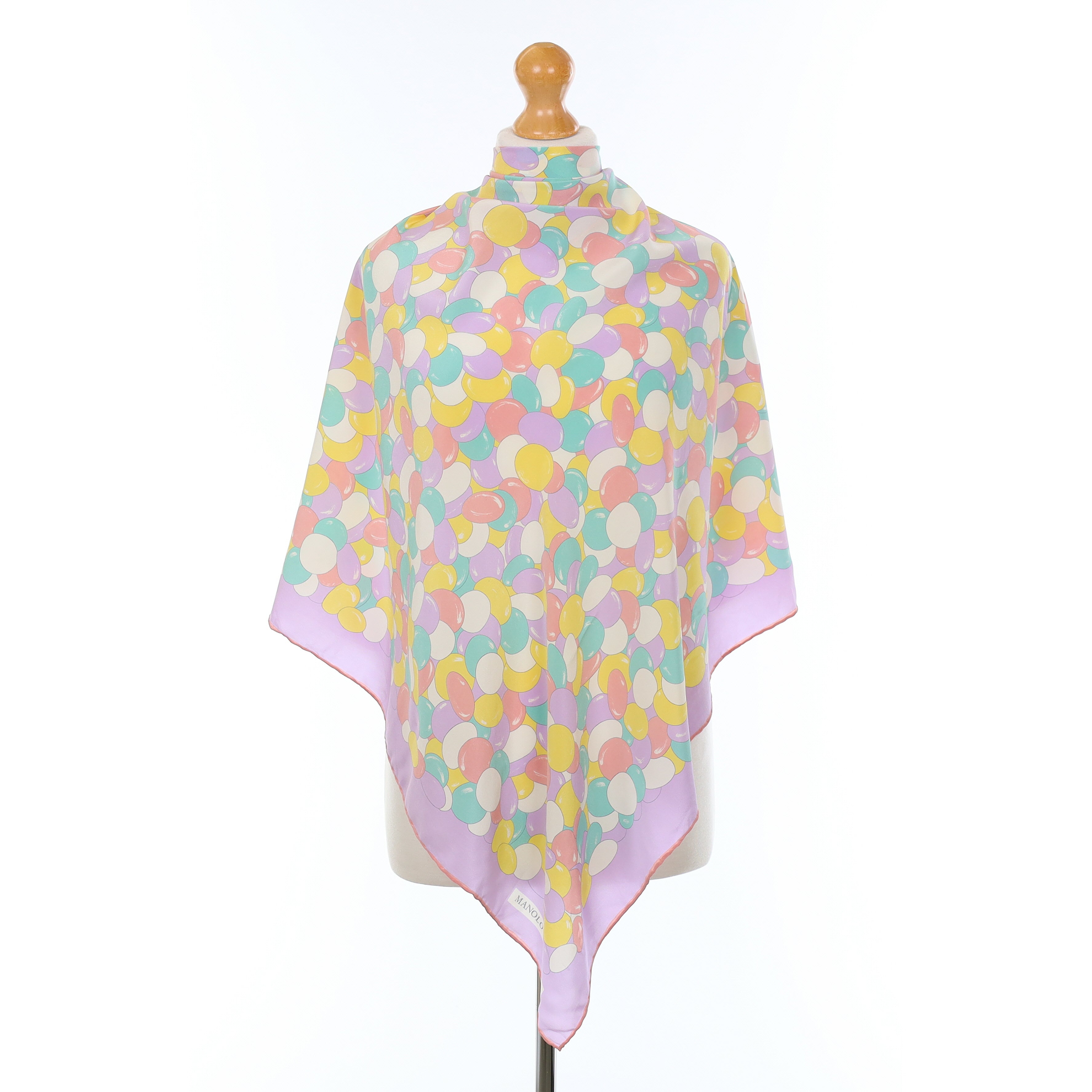 Jelly Bean Silk Scarf