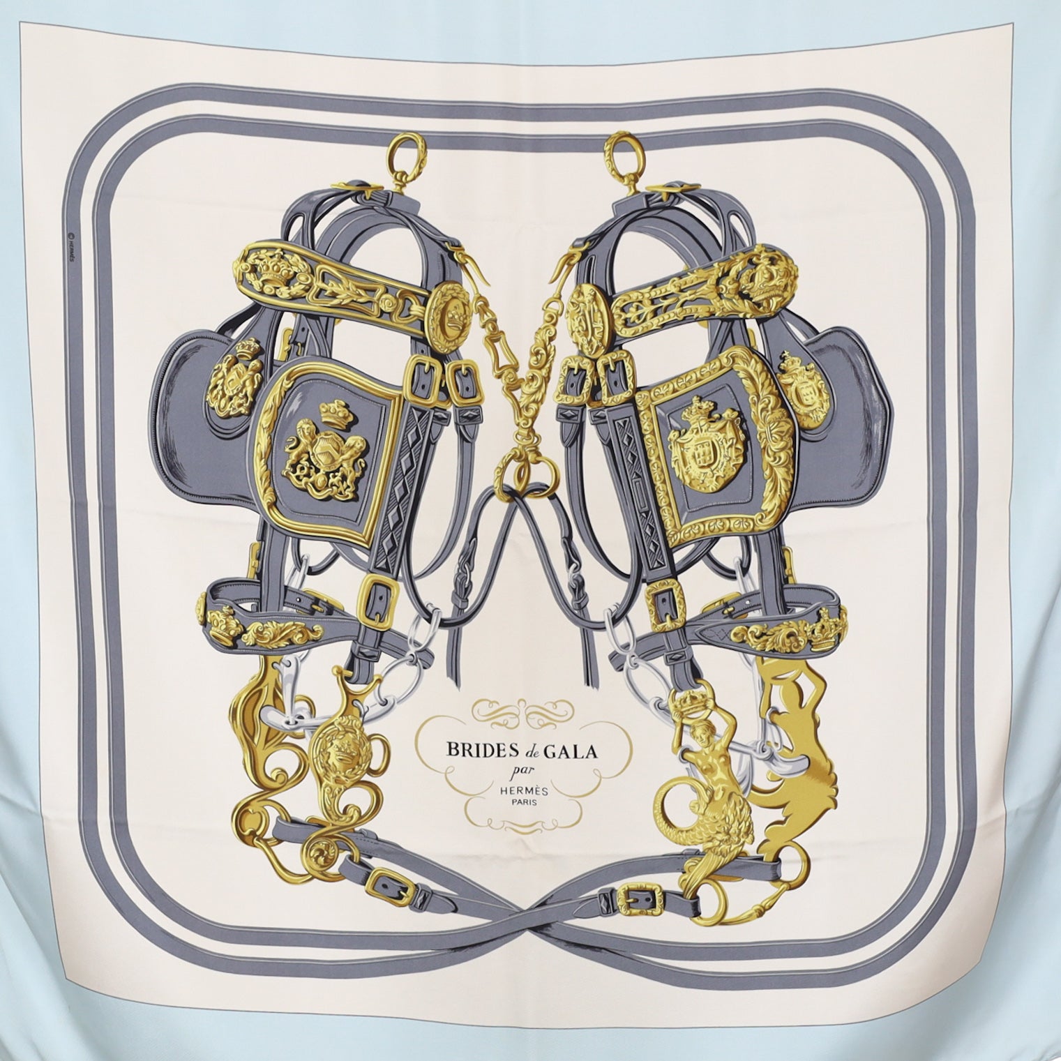 Hermès Brides De Gala Silk Scarf