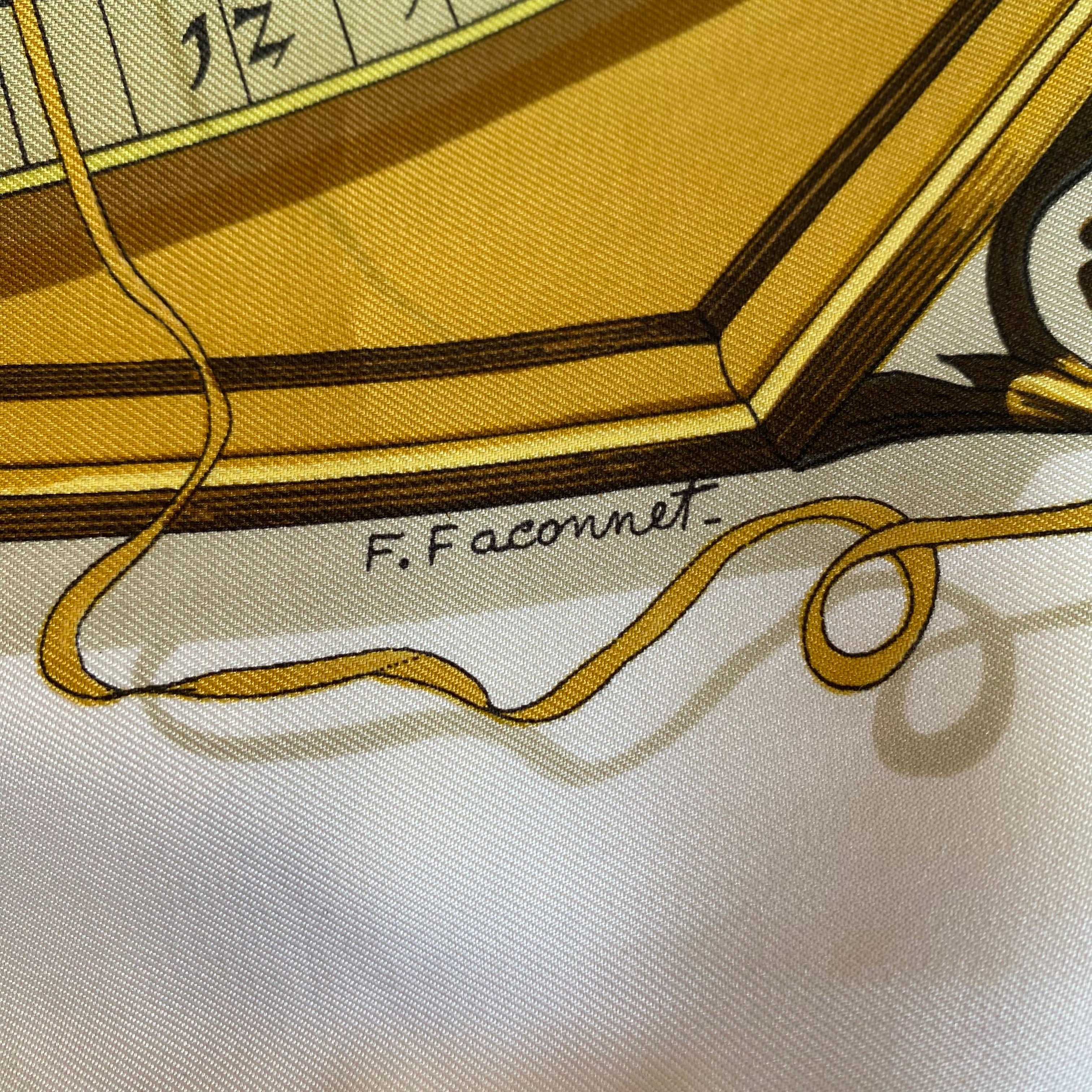 Hermès Dies et Hore Astrologie Silk Scarf