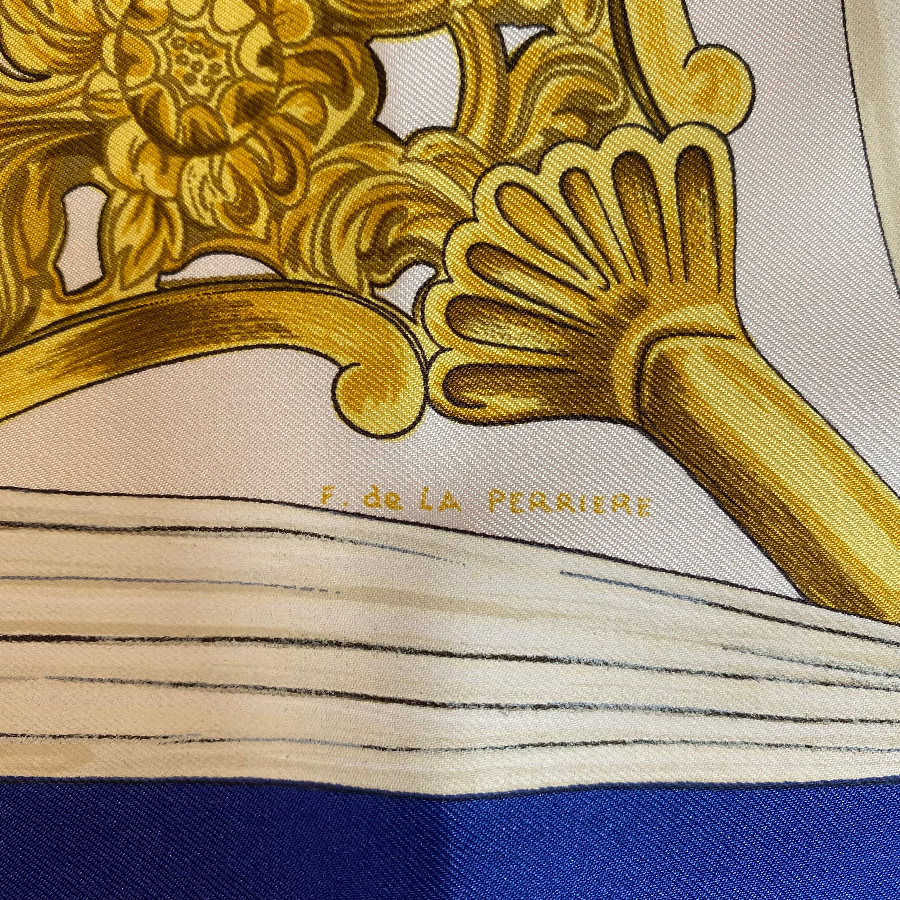 Hermès Etriers Silk Scarf
