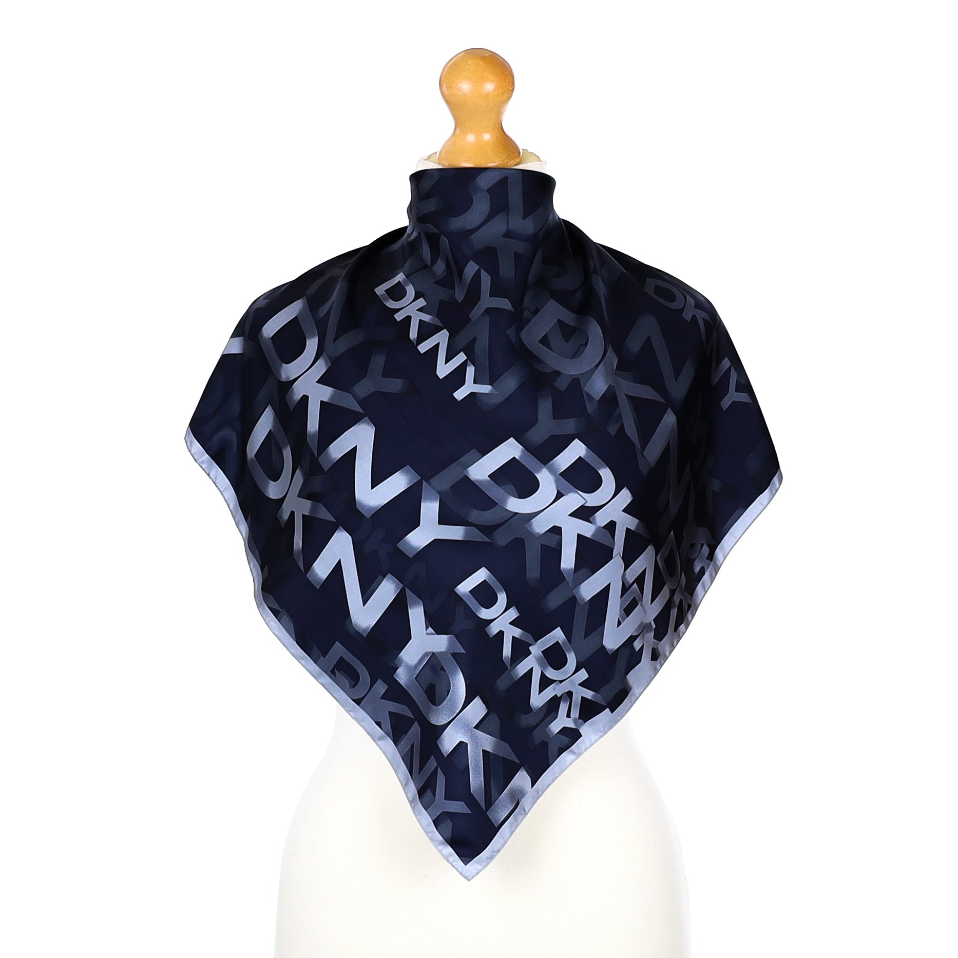 DKNY Branded Silk Scarf