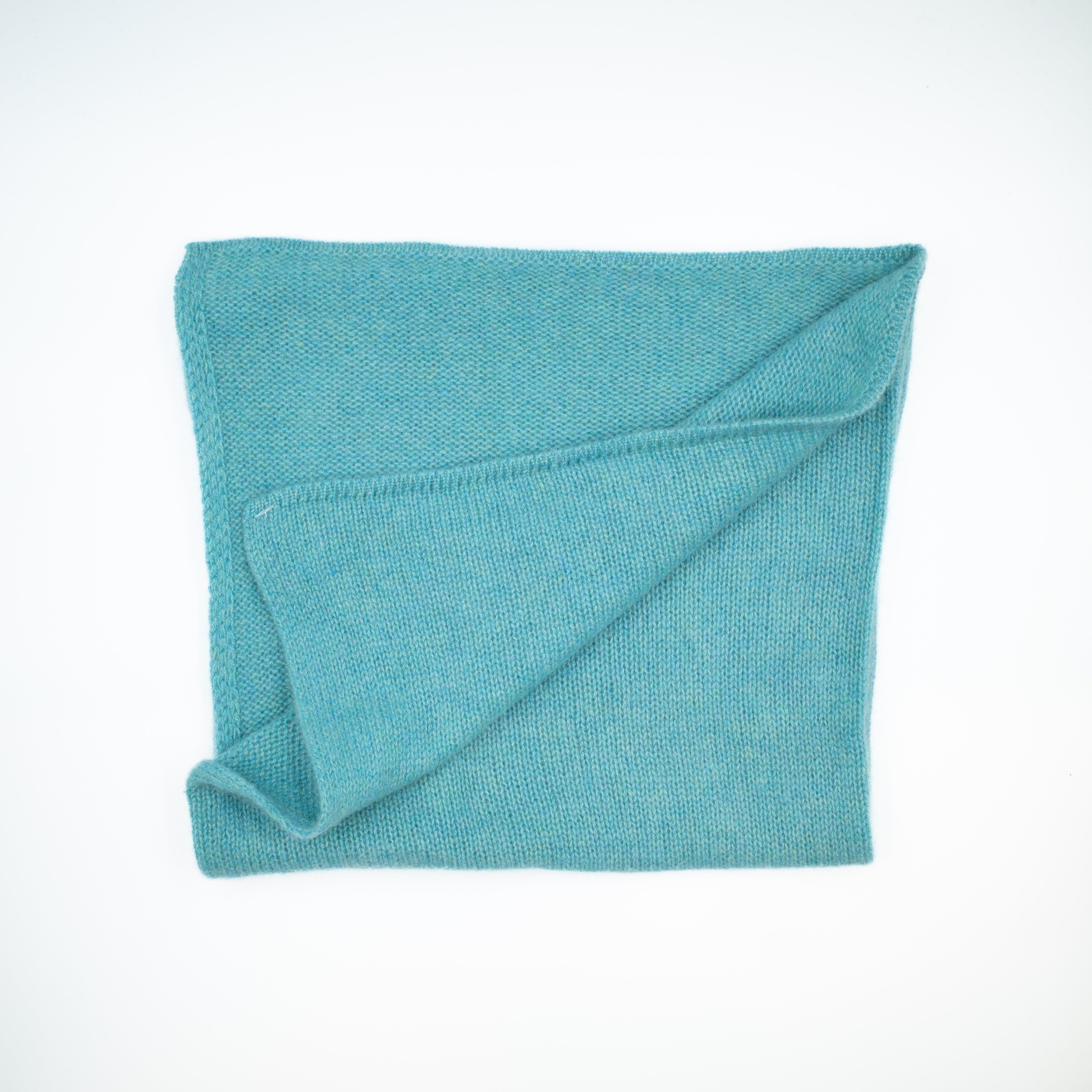 Estuary Green Cashmere Split Snood