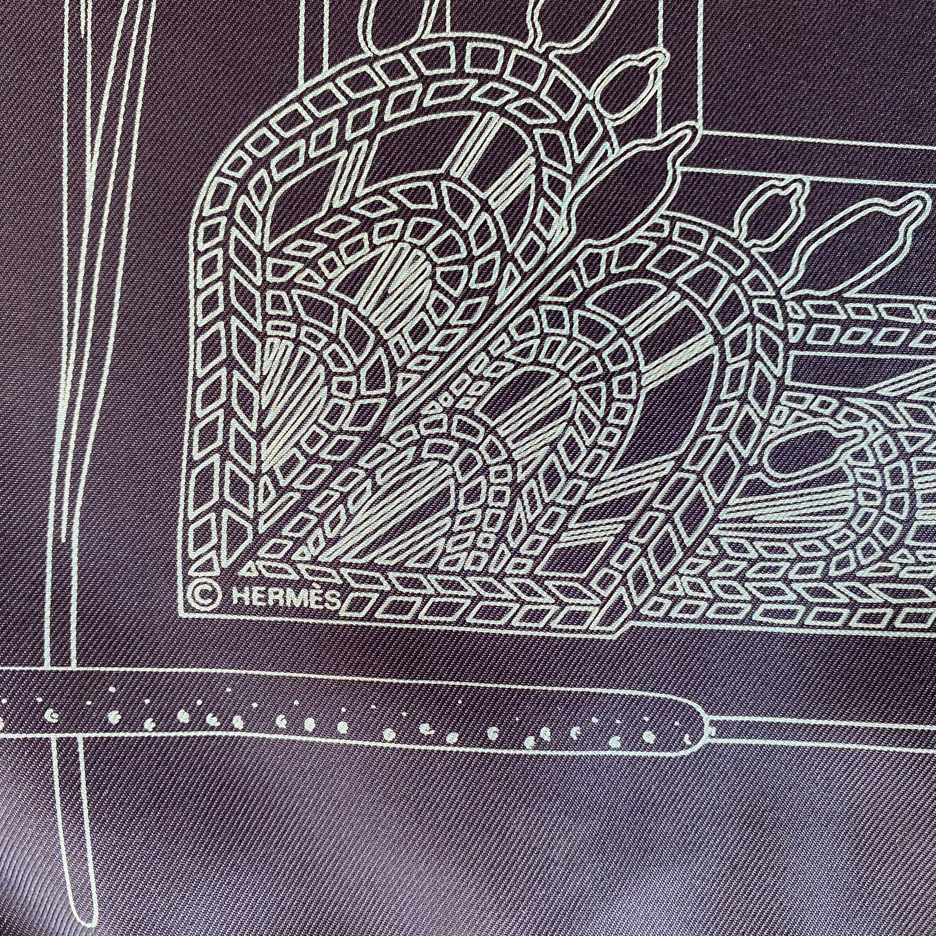 Hermès Libres Comme L’Air Silk Scarf