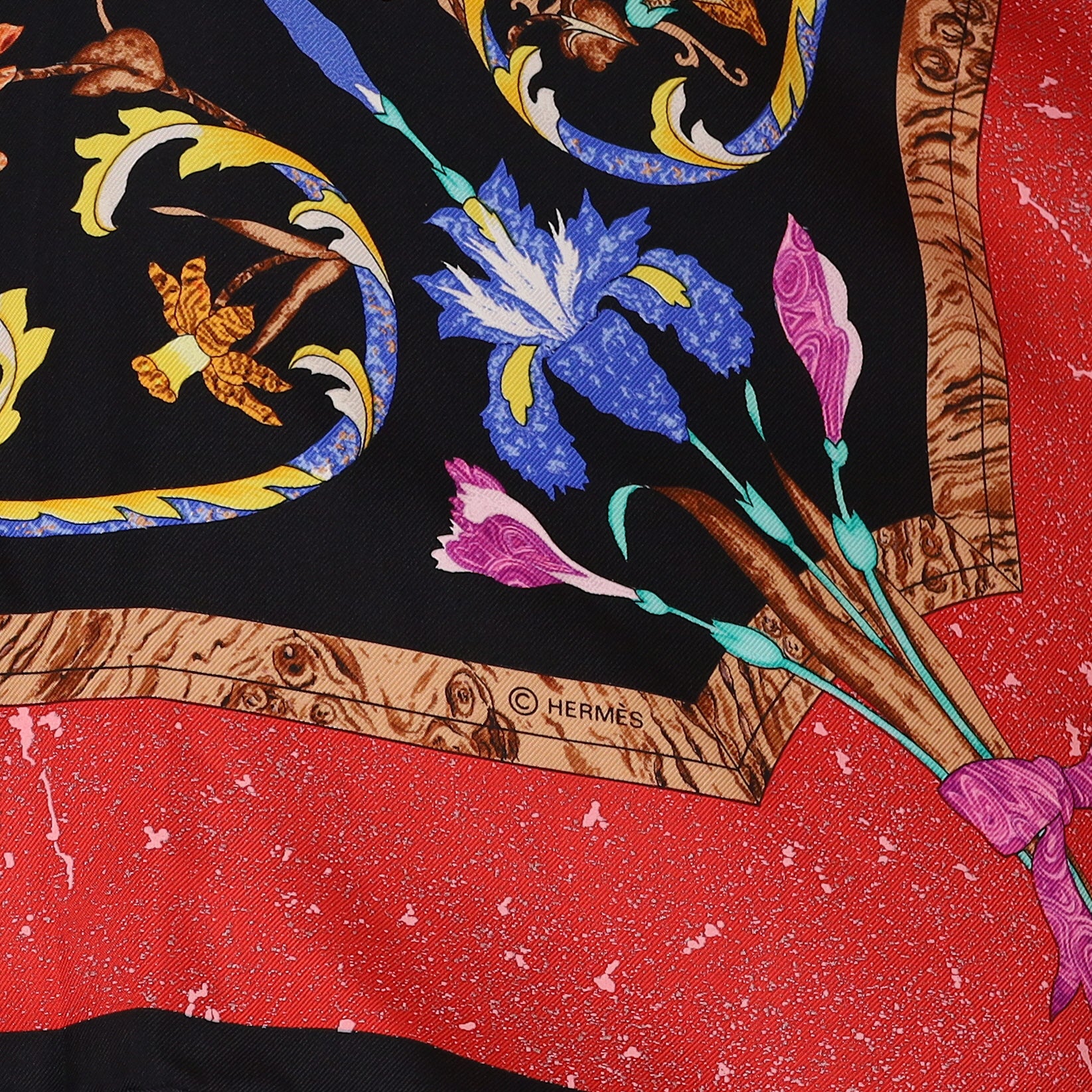 Hermès Pierres d’Orient et d’Occident Silk Scarf