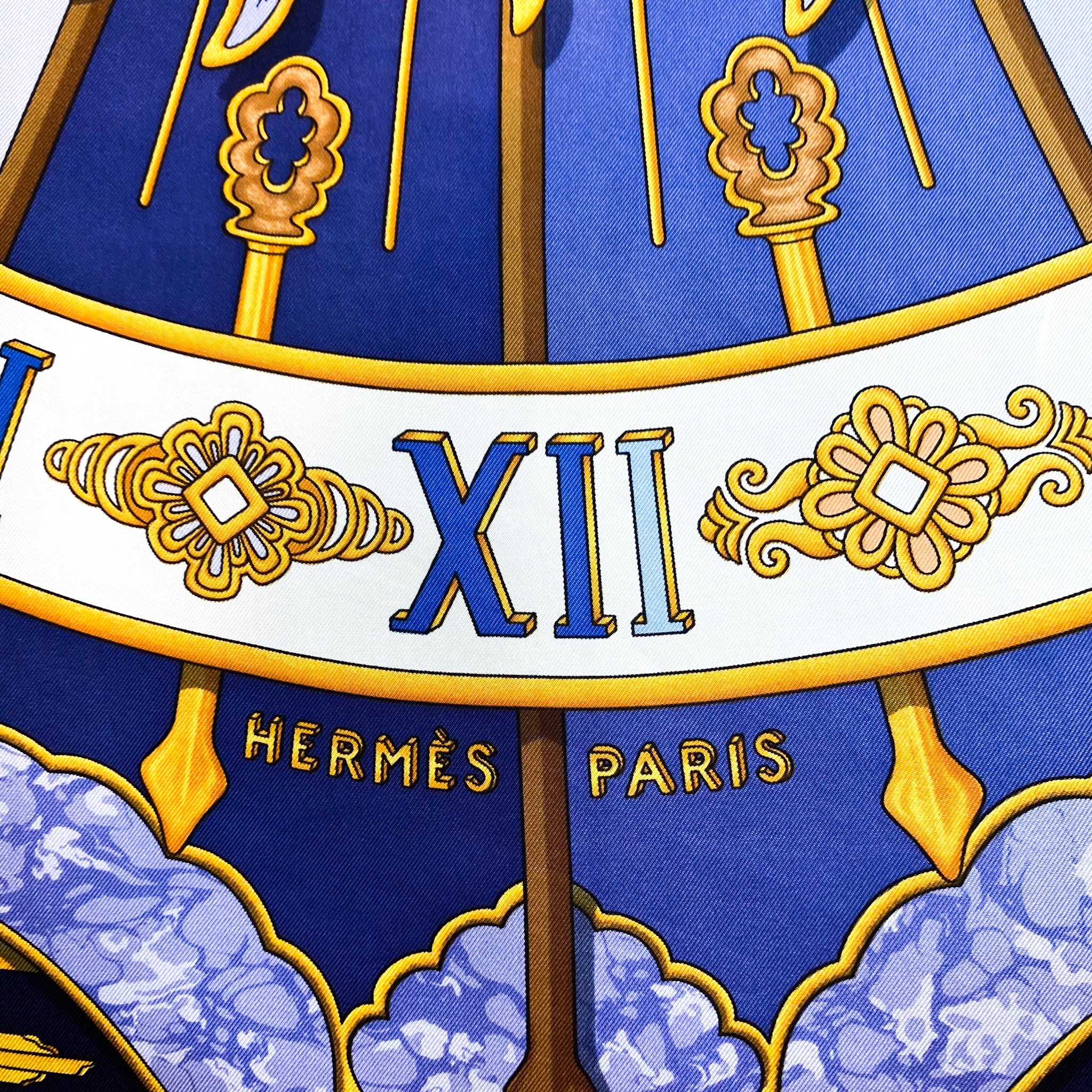 Boxed Hermes Les Rubens du Cheval Vintage Silk Scarf
