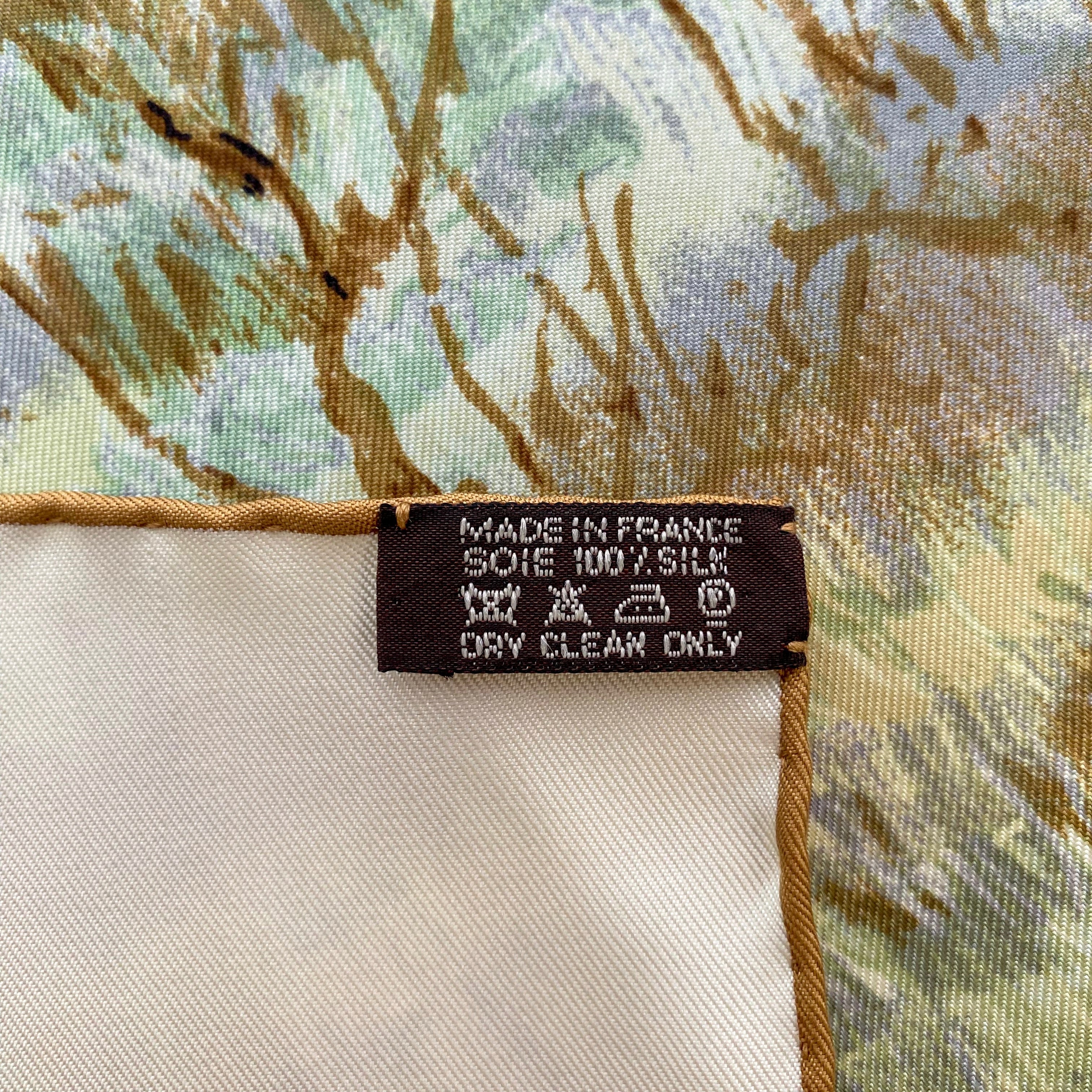 Brand New Hermès Boxed Tigre Du Bengale Silk Scarf