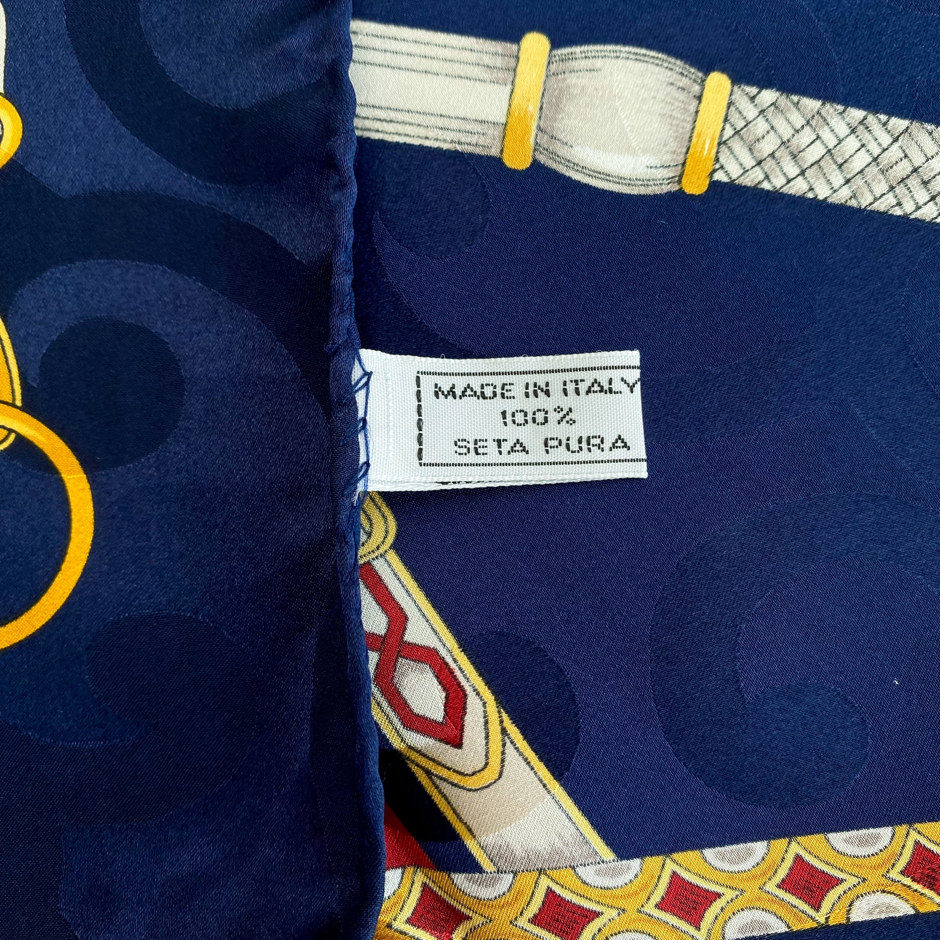 Brand New Renato Balestra Silk Scarf