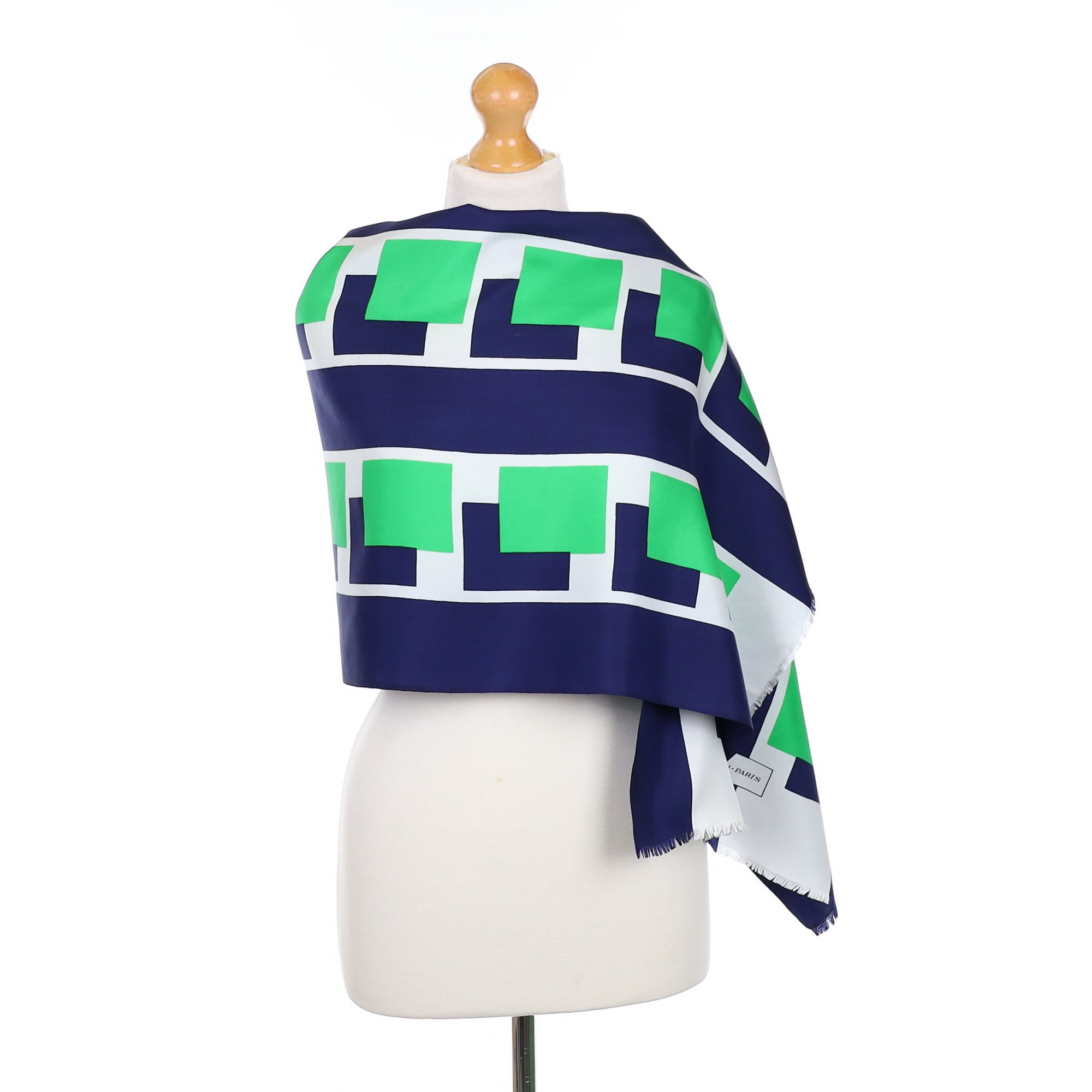 1970’s Claude Boissy Vintage Silk Scarf