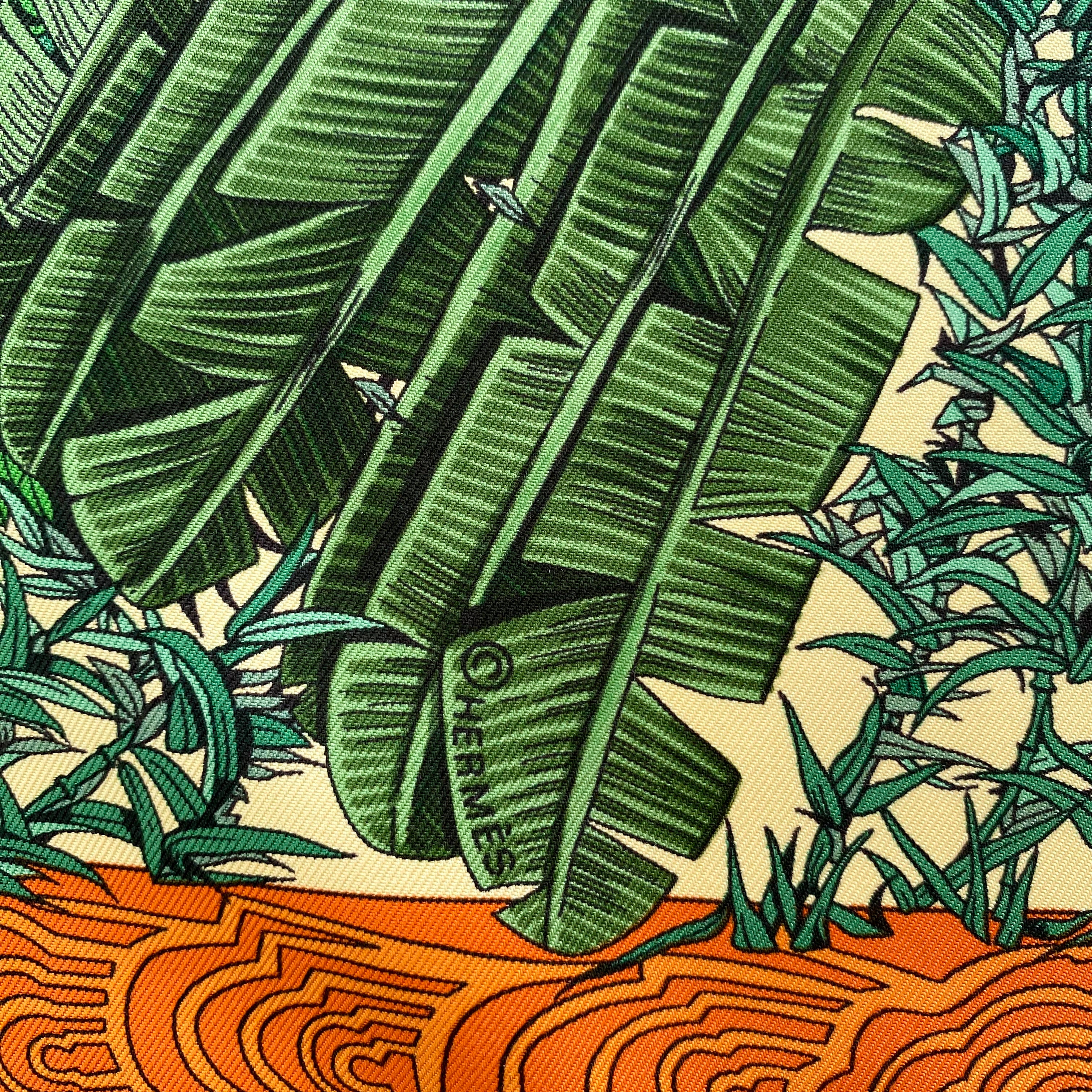 Hermès Les Legendes de L’arbre Silk Scarf