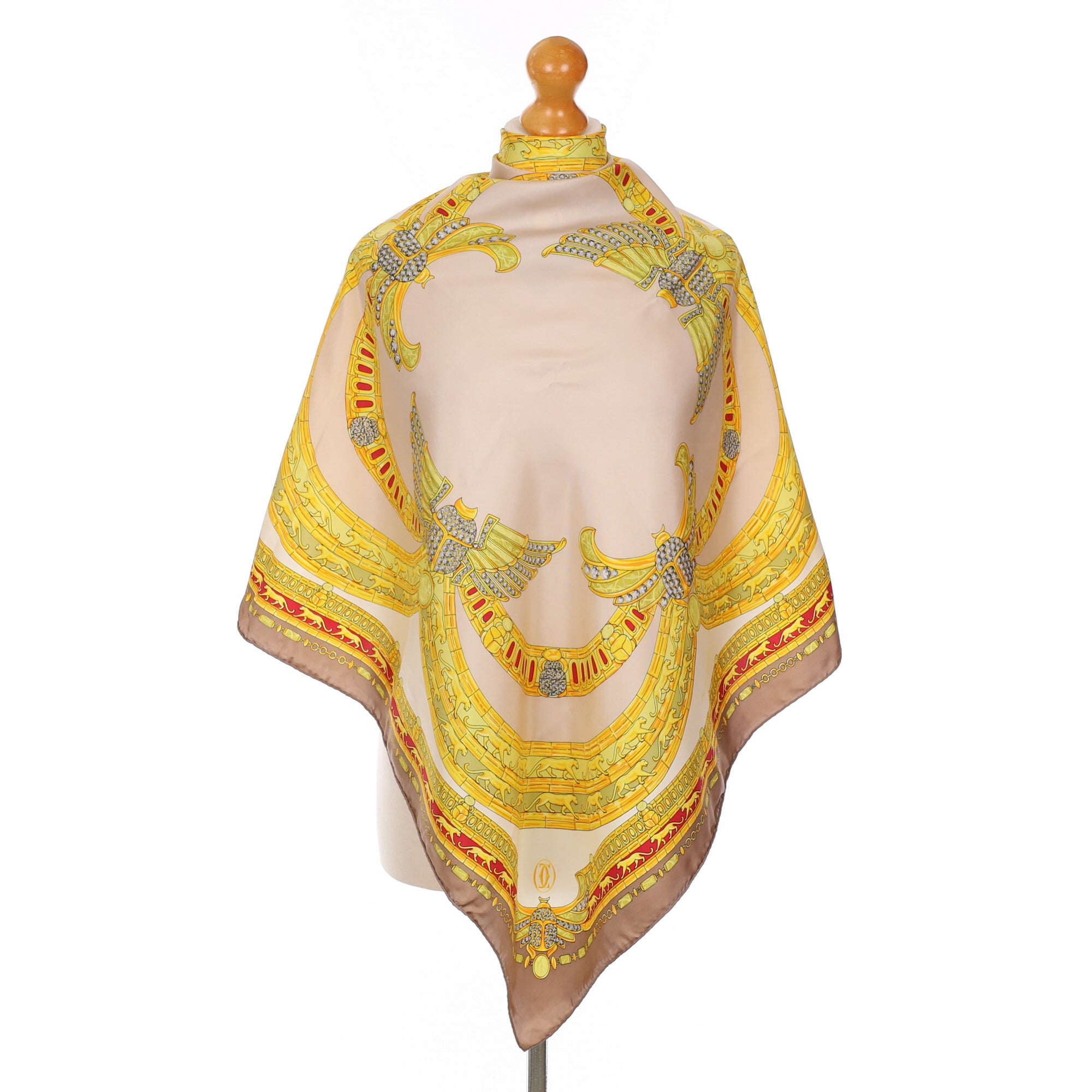 Cartier Designer Silk Scarf