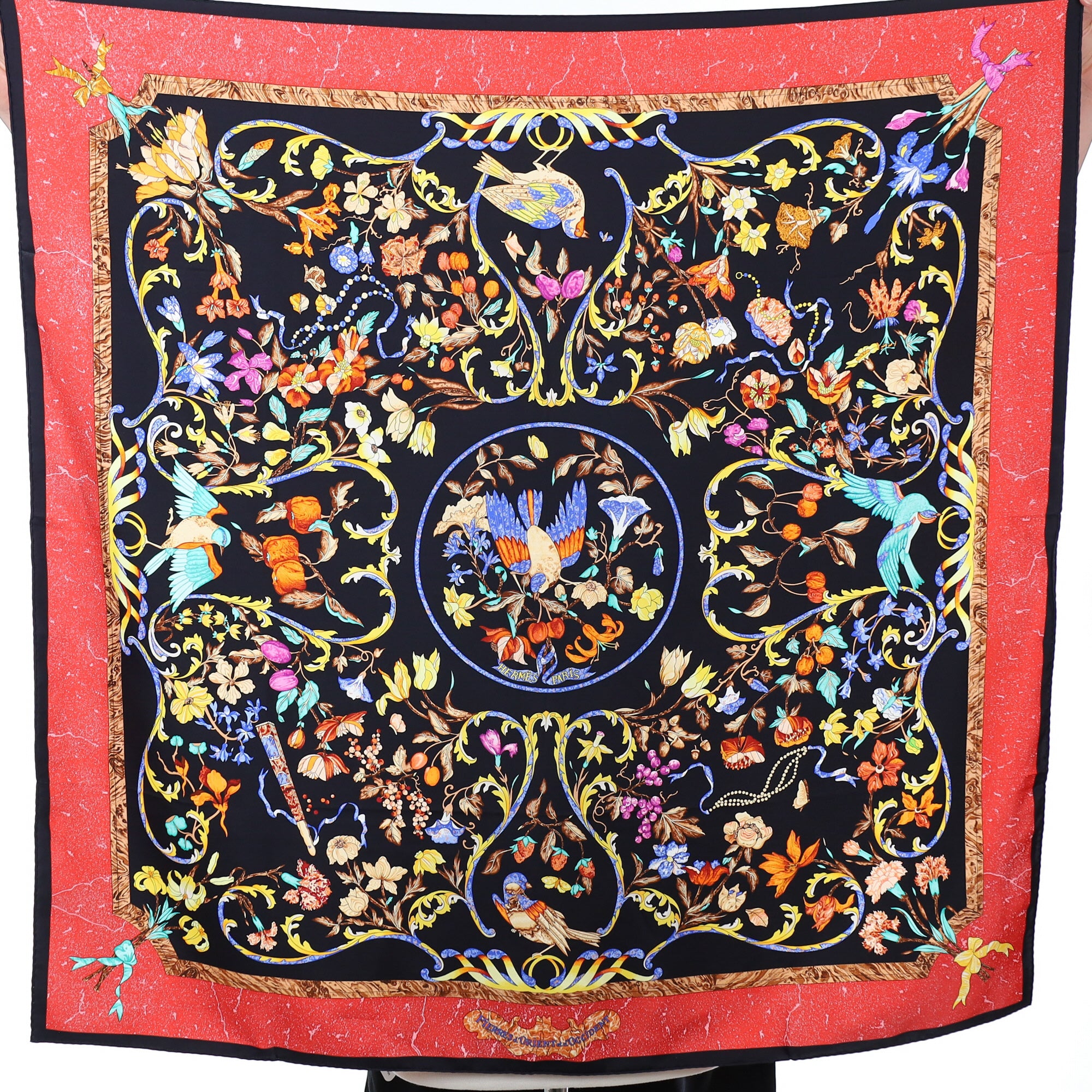 Hermès Pierres d’Orient et d’Occident Silk Scarf