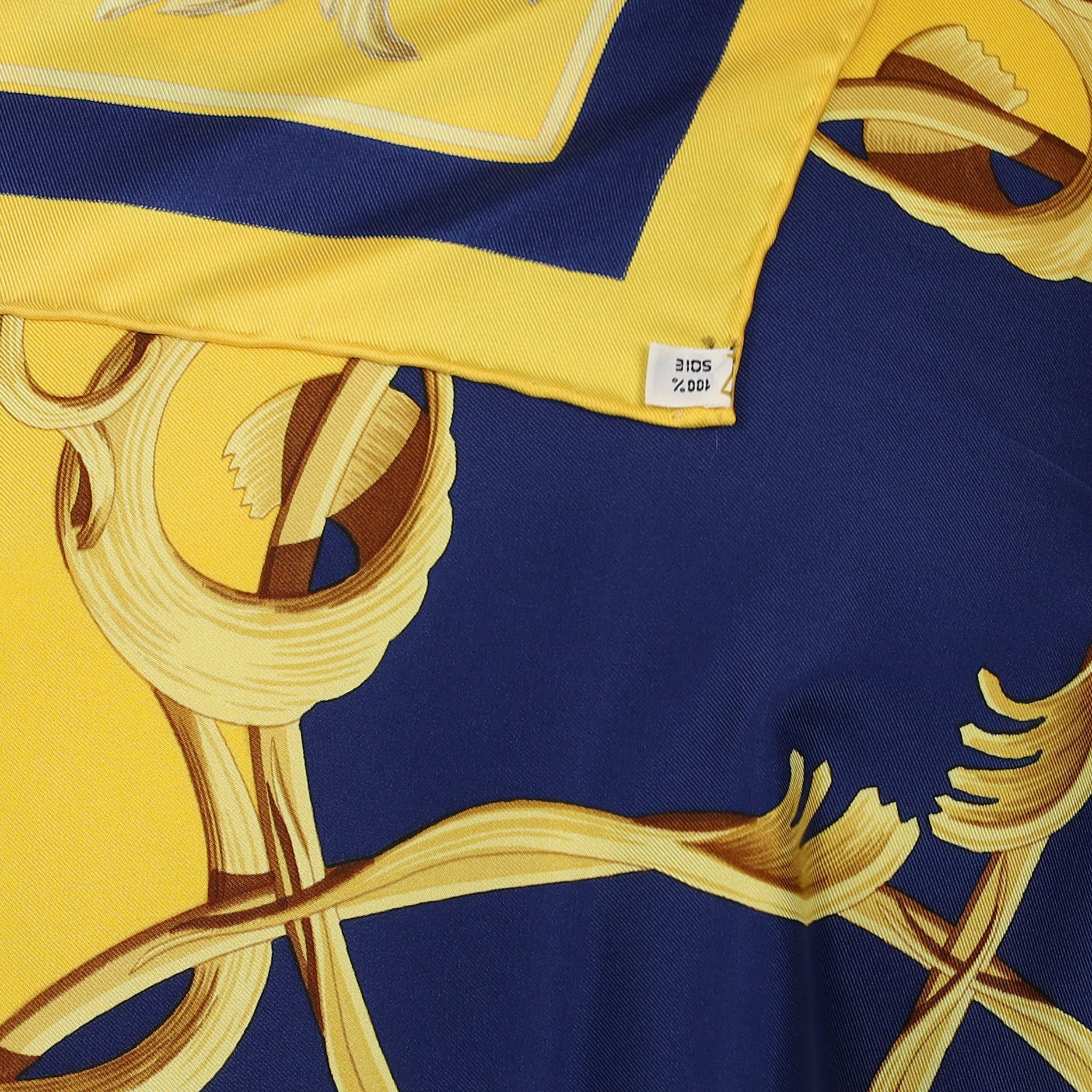 Brand New Boxed Hermès Couronnes Silk Scarf Quite Rare