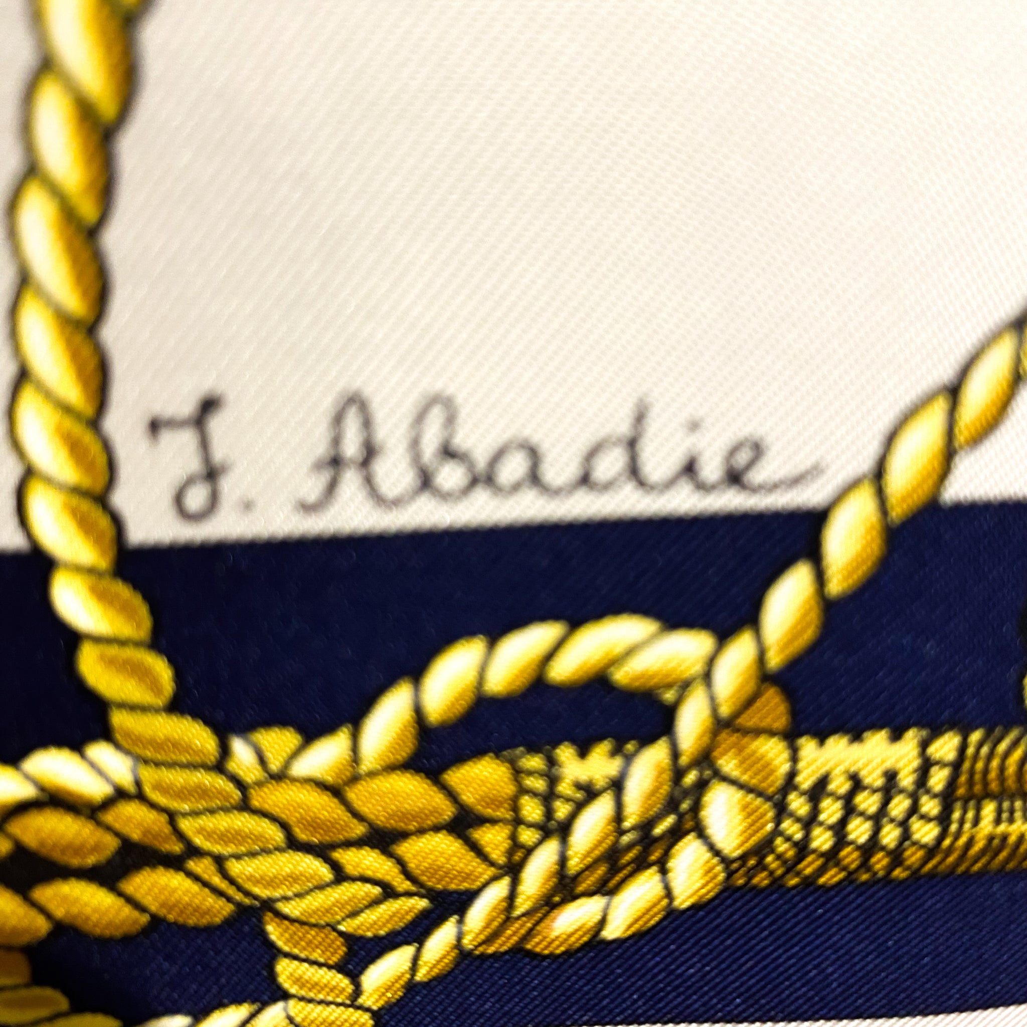Boxed Hermes Chateaux d’ Arriere 1974 Designer Silk Scarf