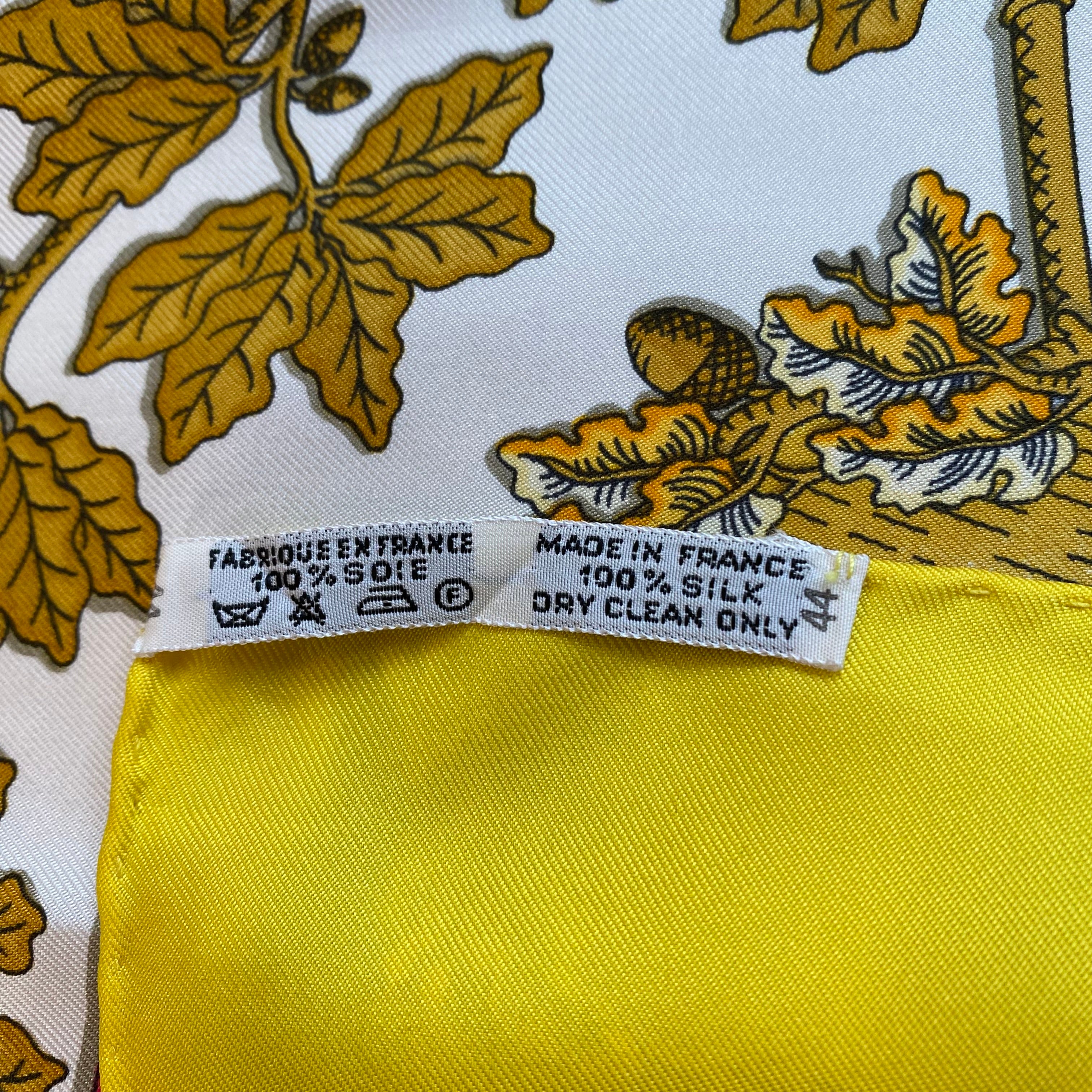 Hermès République Française Liberté Égalite 1789 Silk Scarf