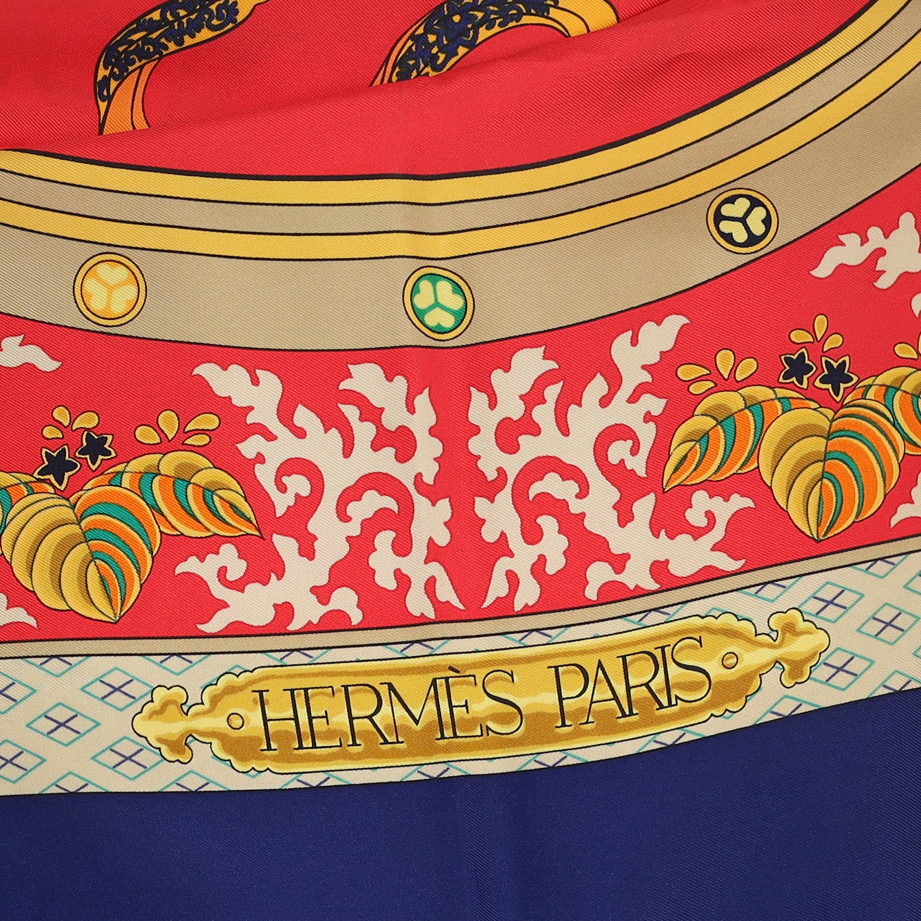 Hermès Nikko Silk Scarf Quite Rare