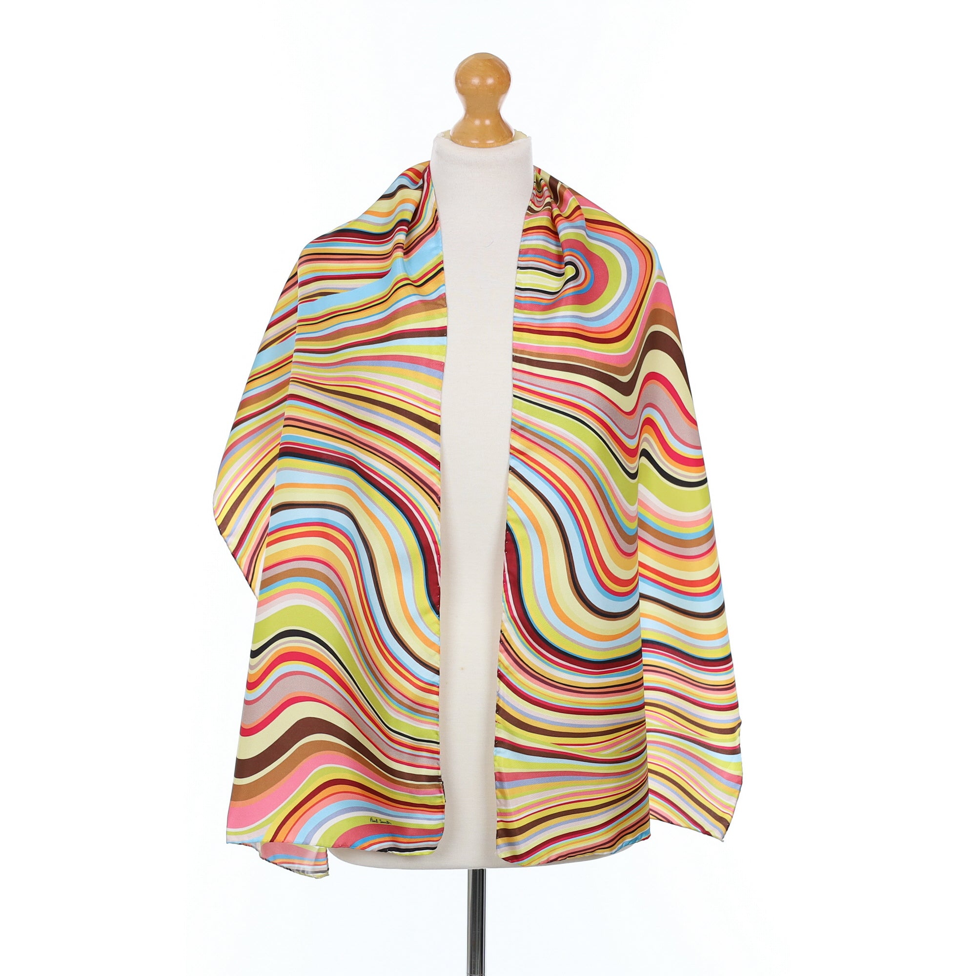 Brand New Paul Smith Multicoloured Silk Scarf