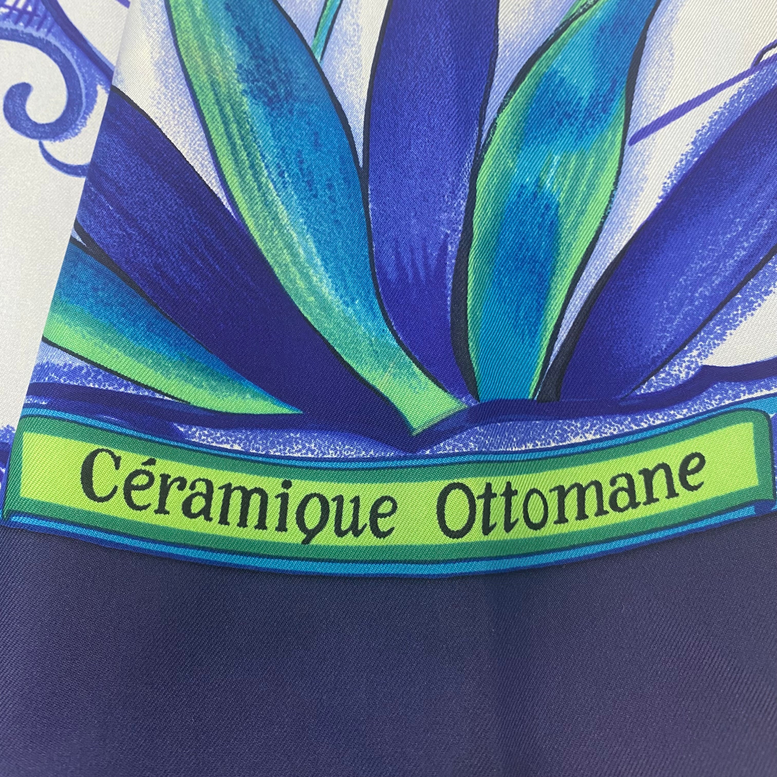 Pristine Hermès Céramique Ottomane Silk Scarf Quite Rare