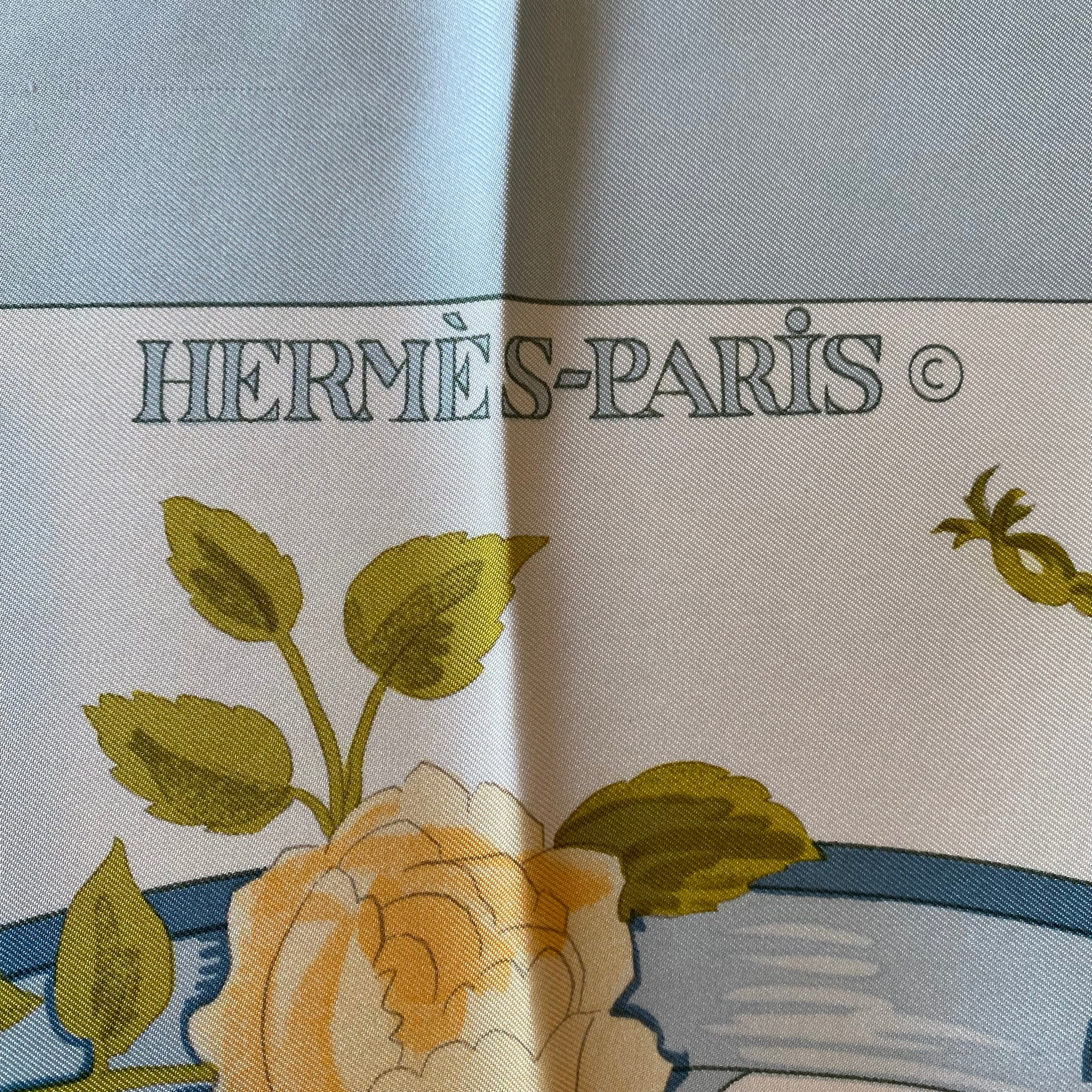 Hermès Romantique Silk Scarf