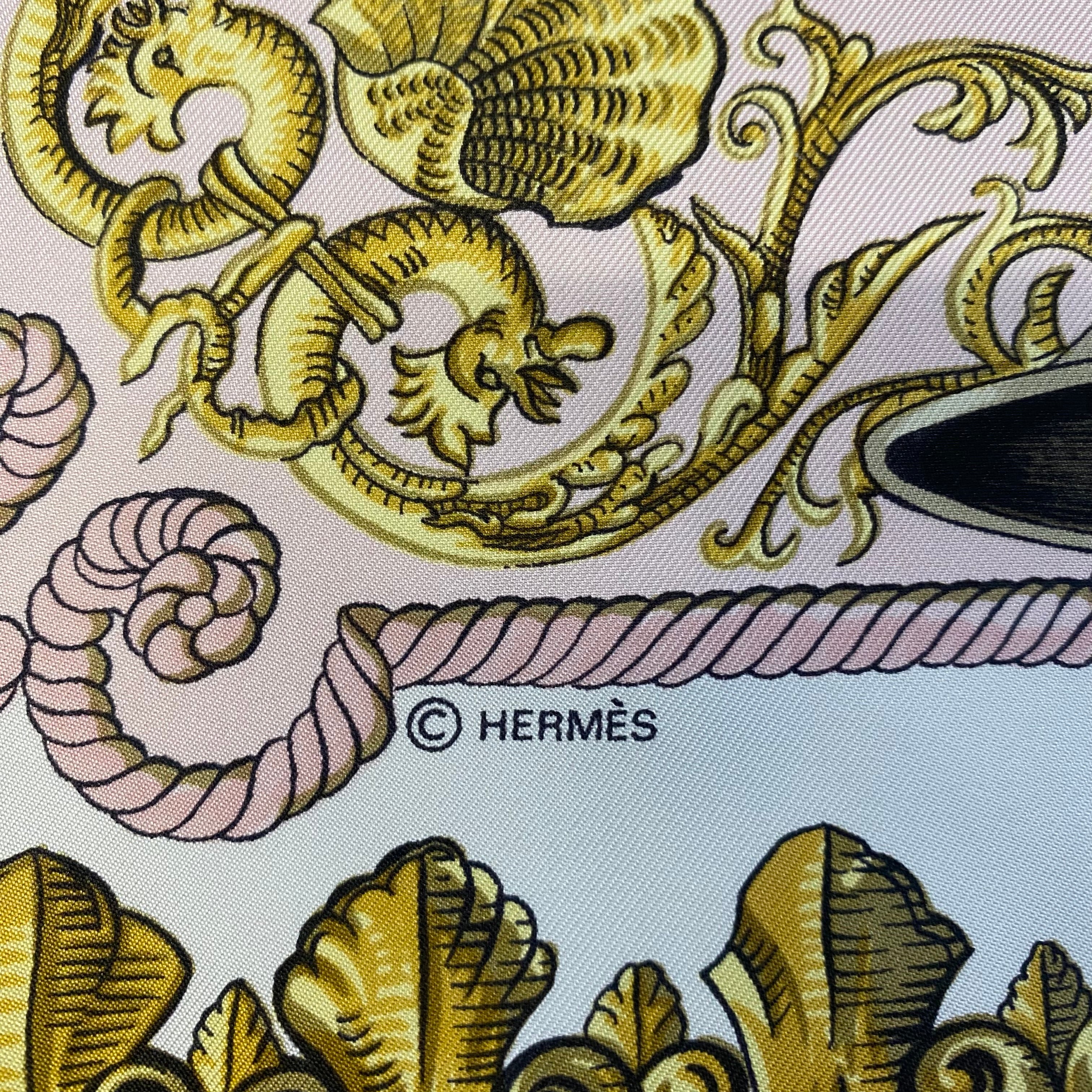 Hermès Lvdovicvs Magnvs Silk Scarf