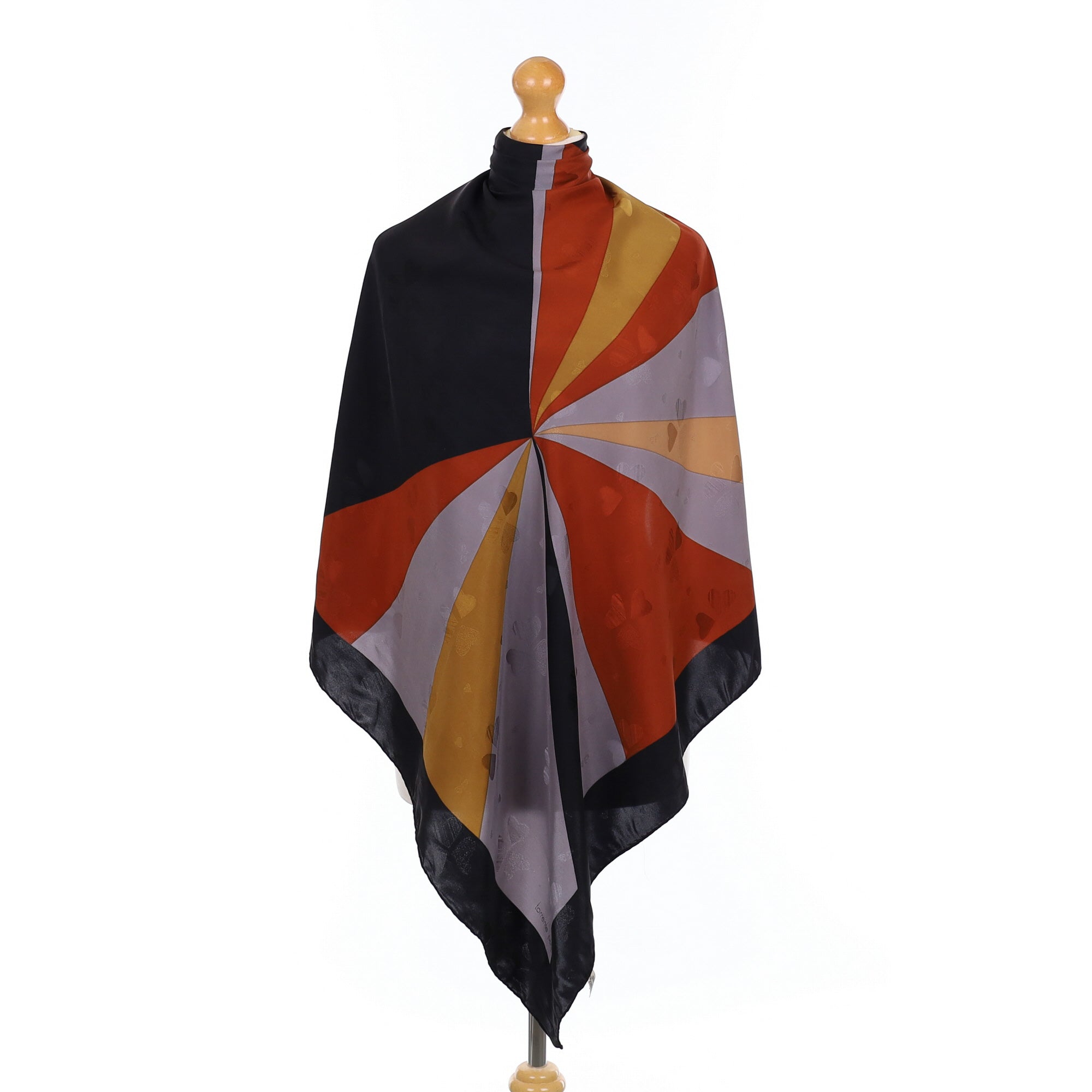 1990’s Geometric Vintage Silk Scarf