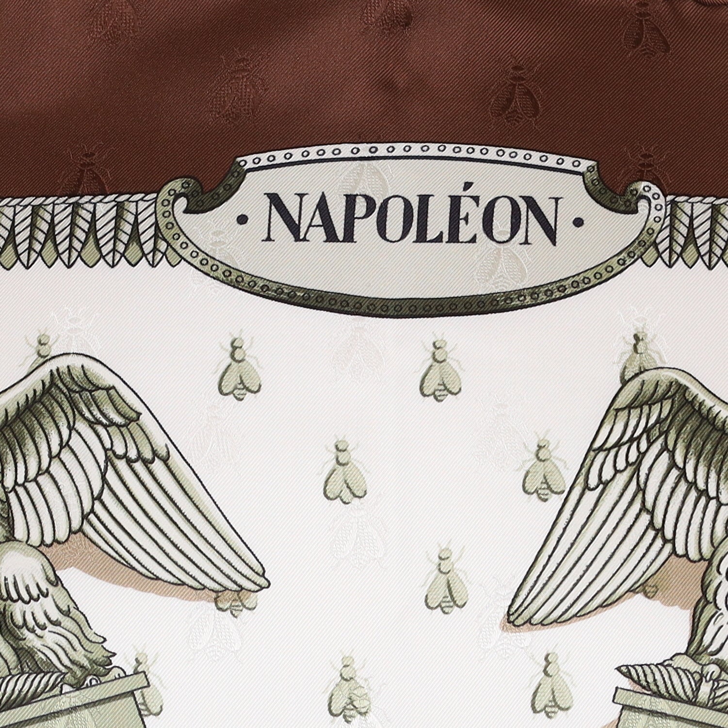 Brand New Boxed Hermès Napoléon Silk Scarf