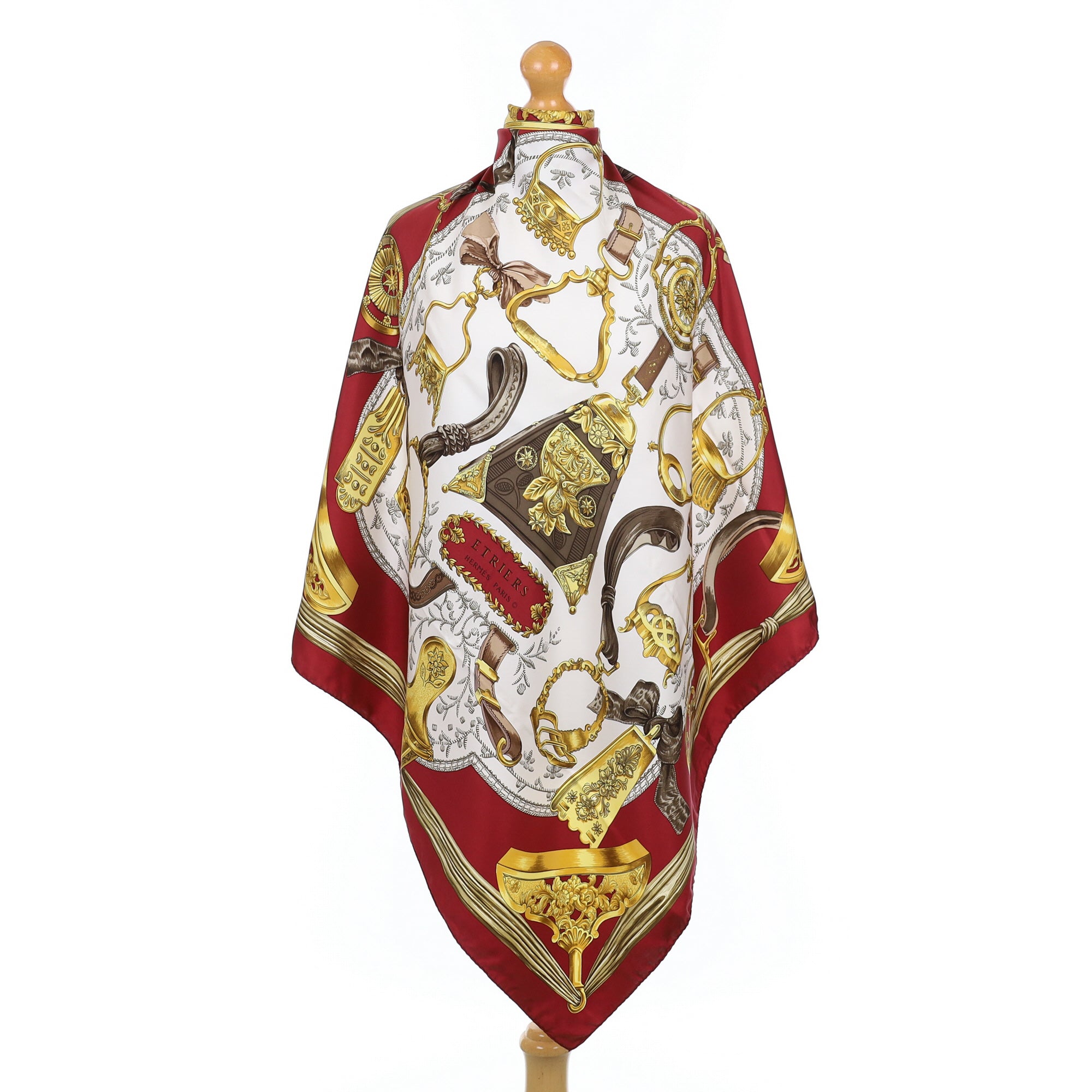 Hermès Etriers Silk Scarf