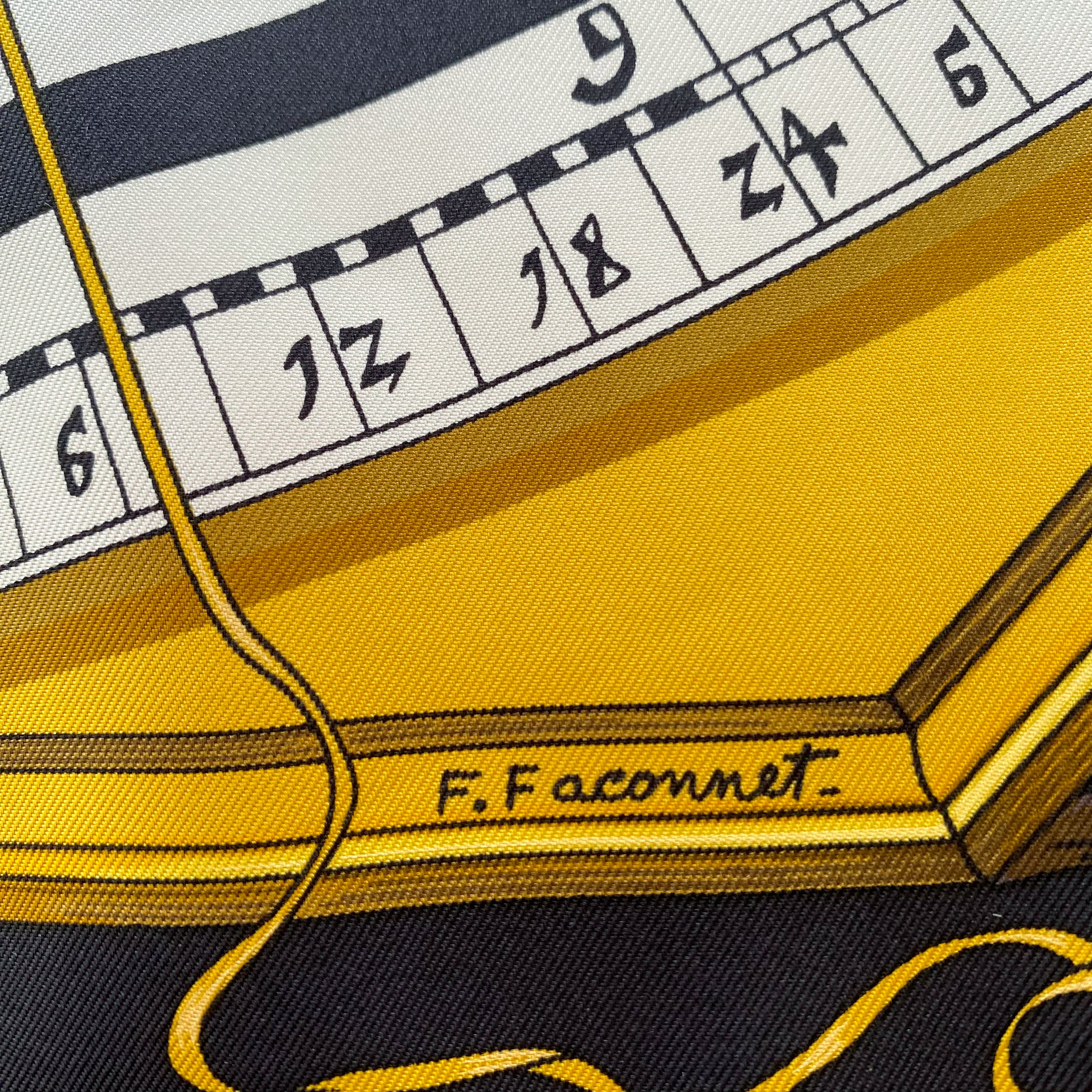 Pristine Boxed Hermès Astrologie Dies et Hore Silk Scarf