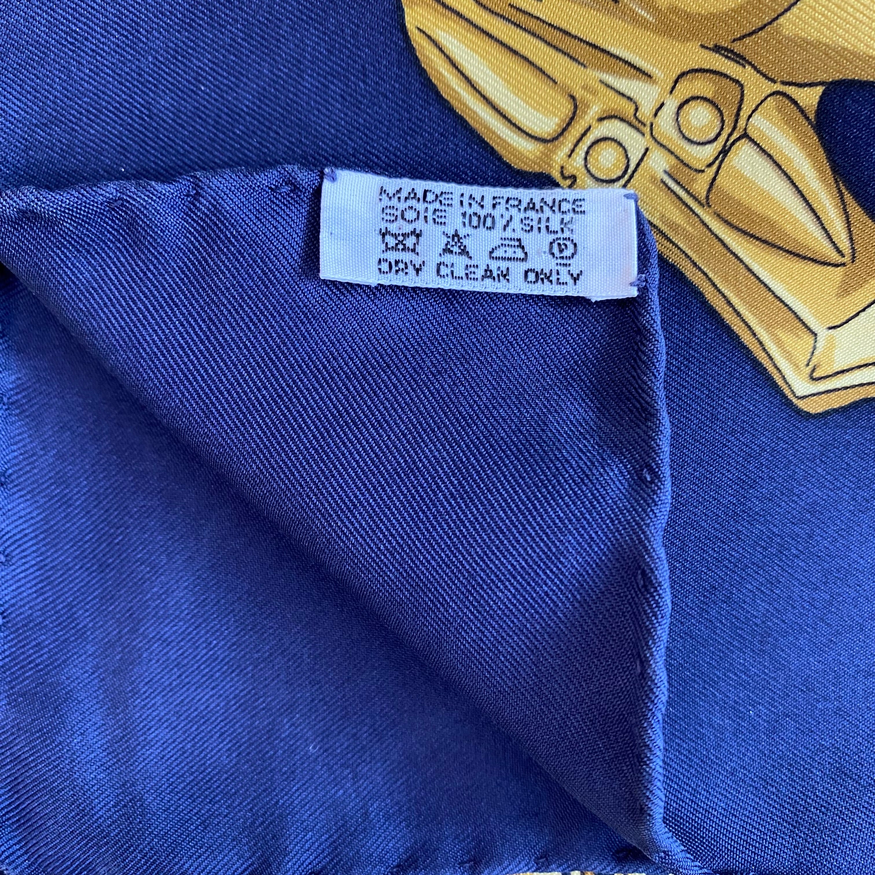 Hermès Les Cavaliers D’or Silk Scarf