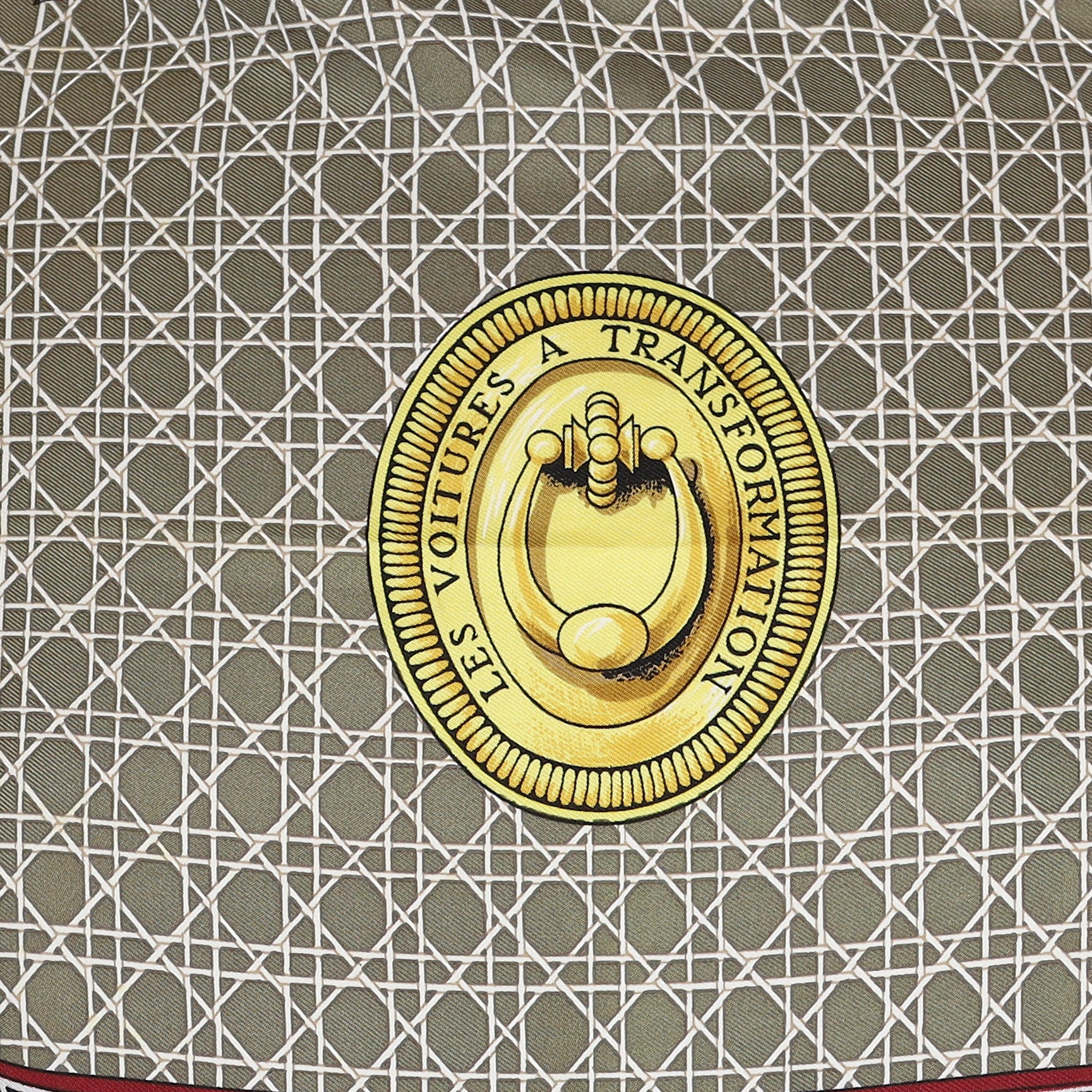 Hermès Les Voitures a Transformation Silk Scarf