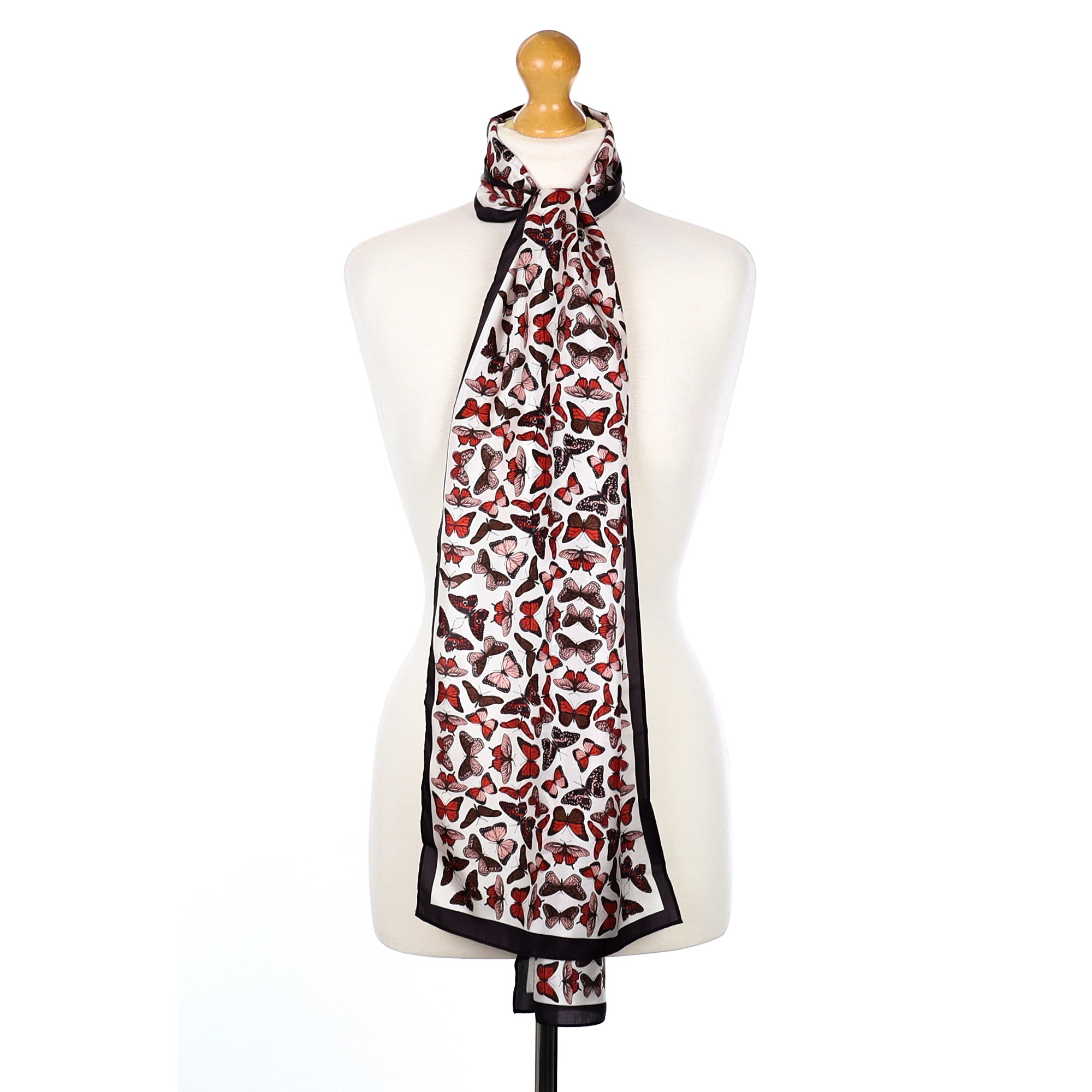Laura Ashley Butterfly Vintage Silk Scarf