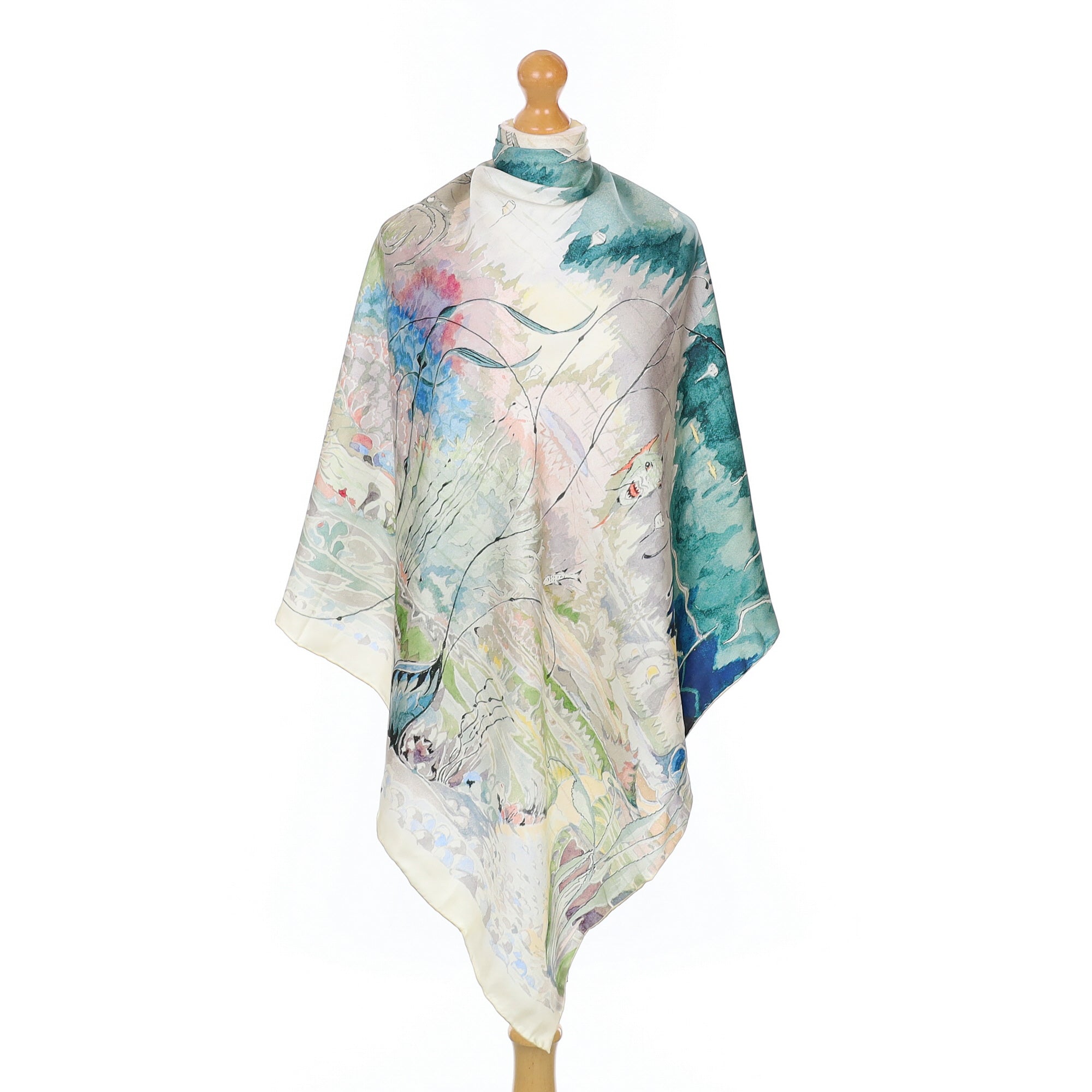 Tolken Underwater Silk Scarf