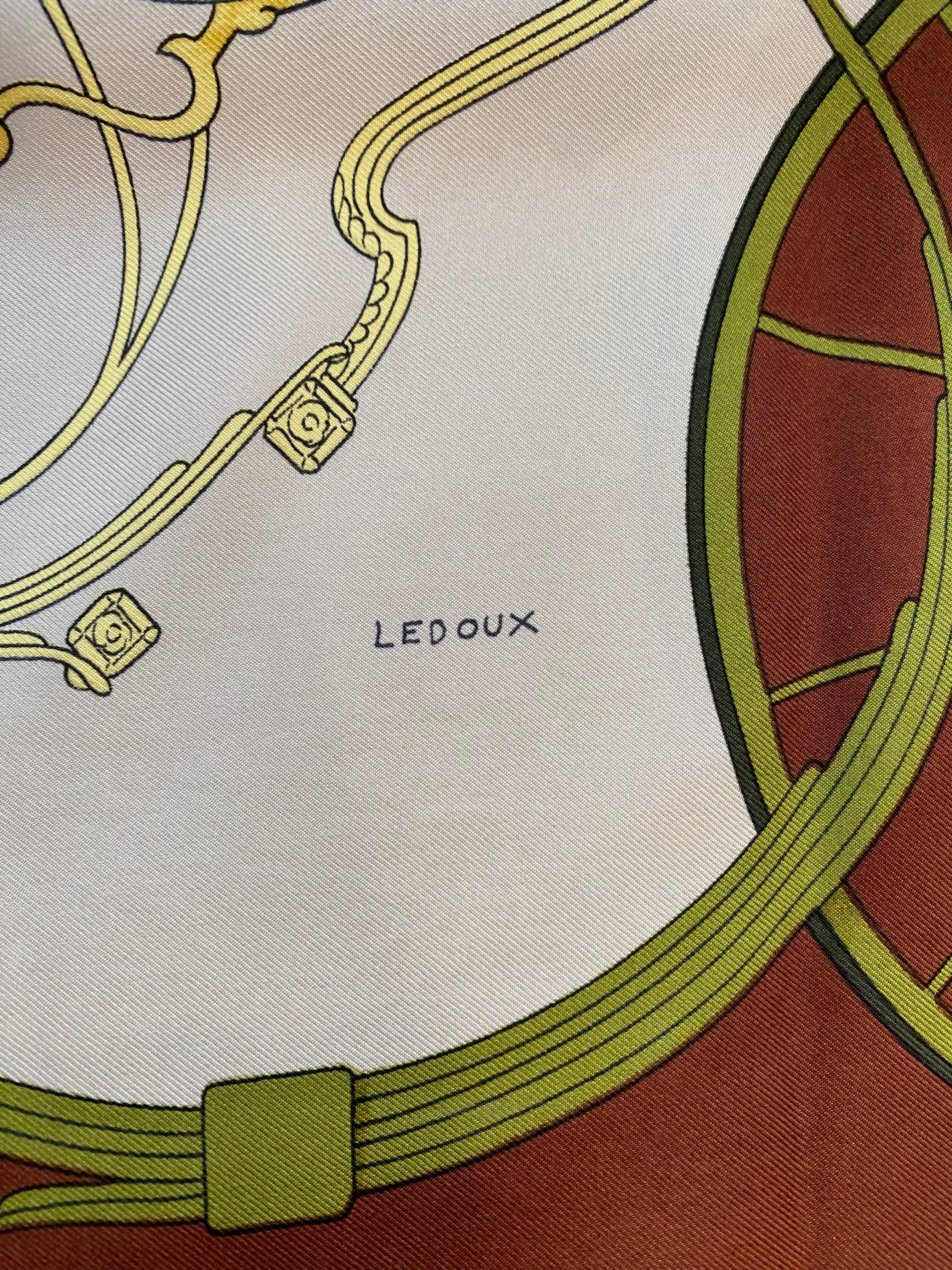 Hermès Springs Silk Scarf