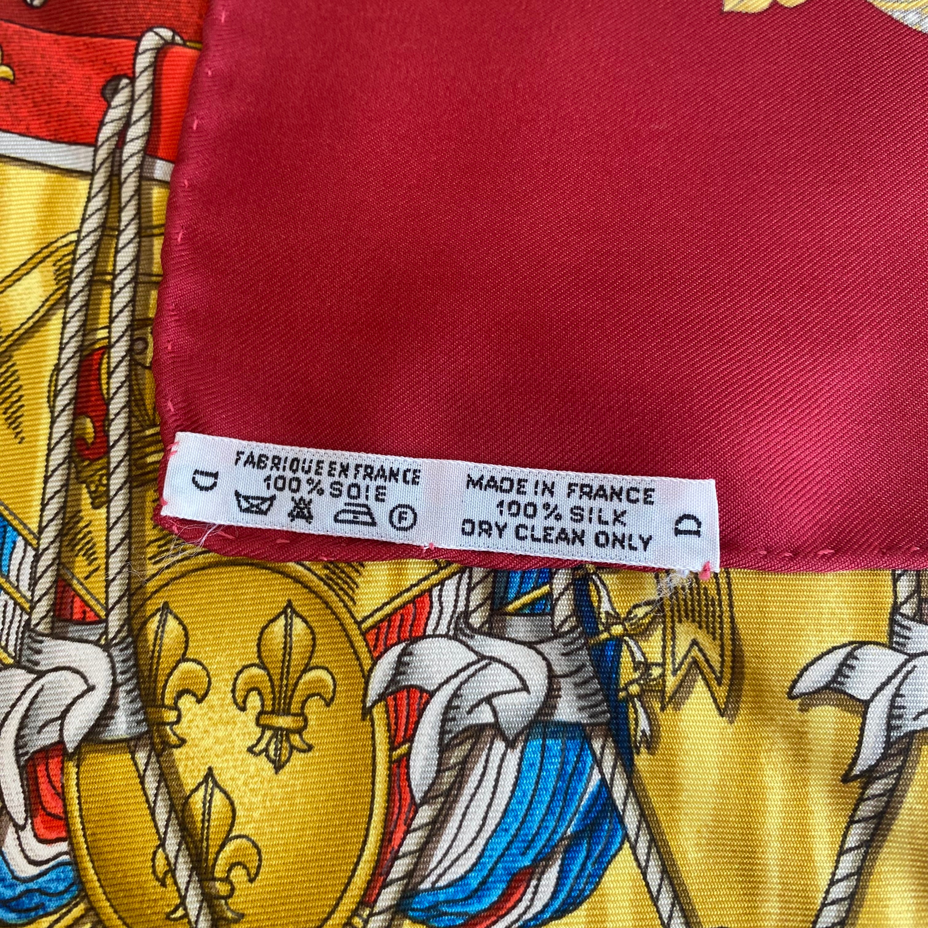 Hermès Les Cavaliers D’or Silk Scarf