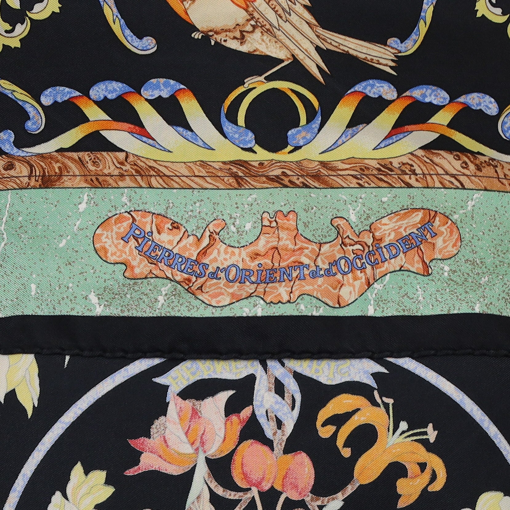 Hermès Pierres d’Orient et d’Occident Silk Scarf