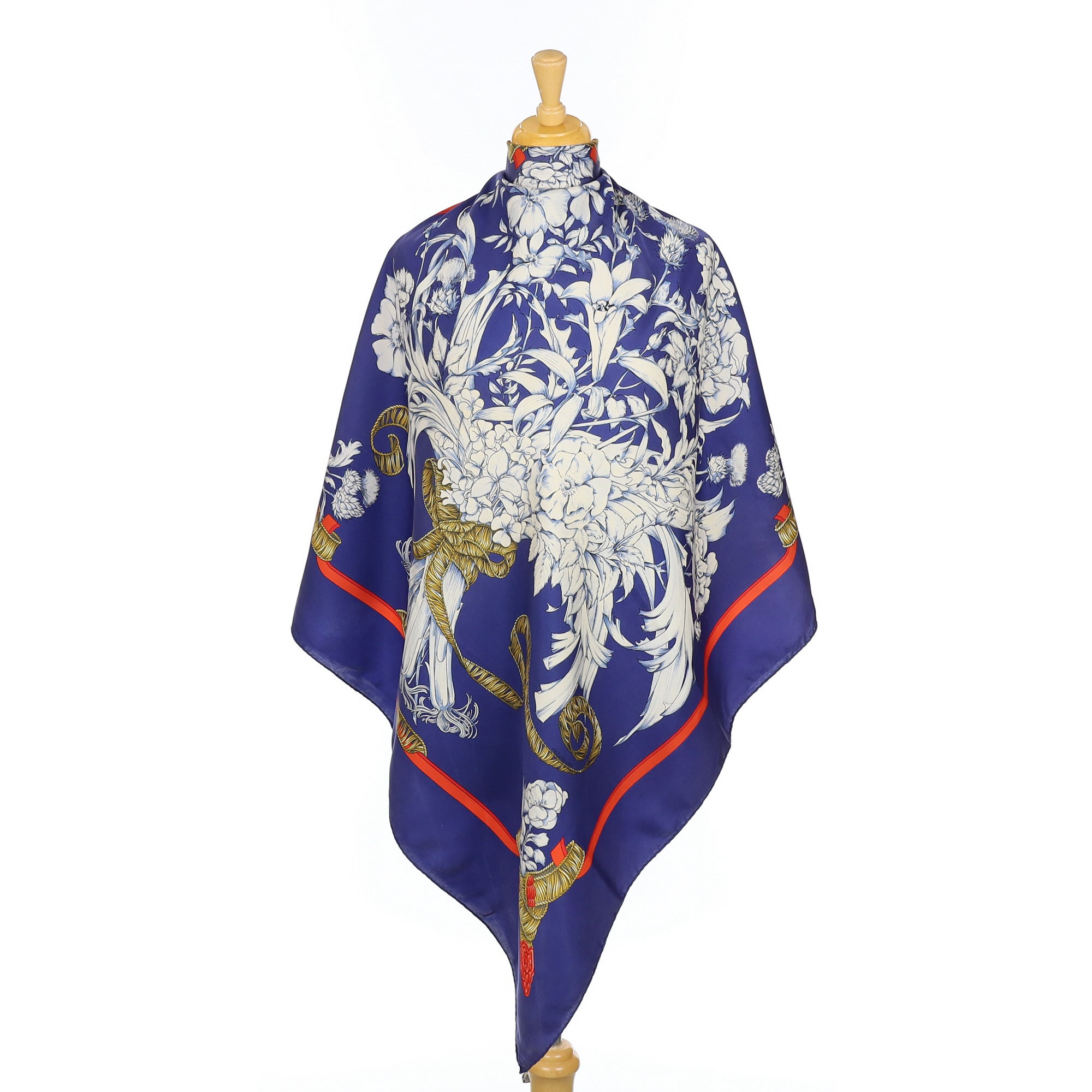 Hermès Regina Silk Scarf