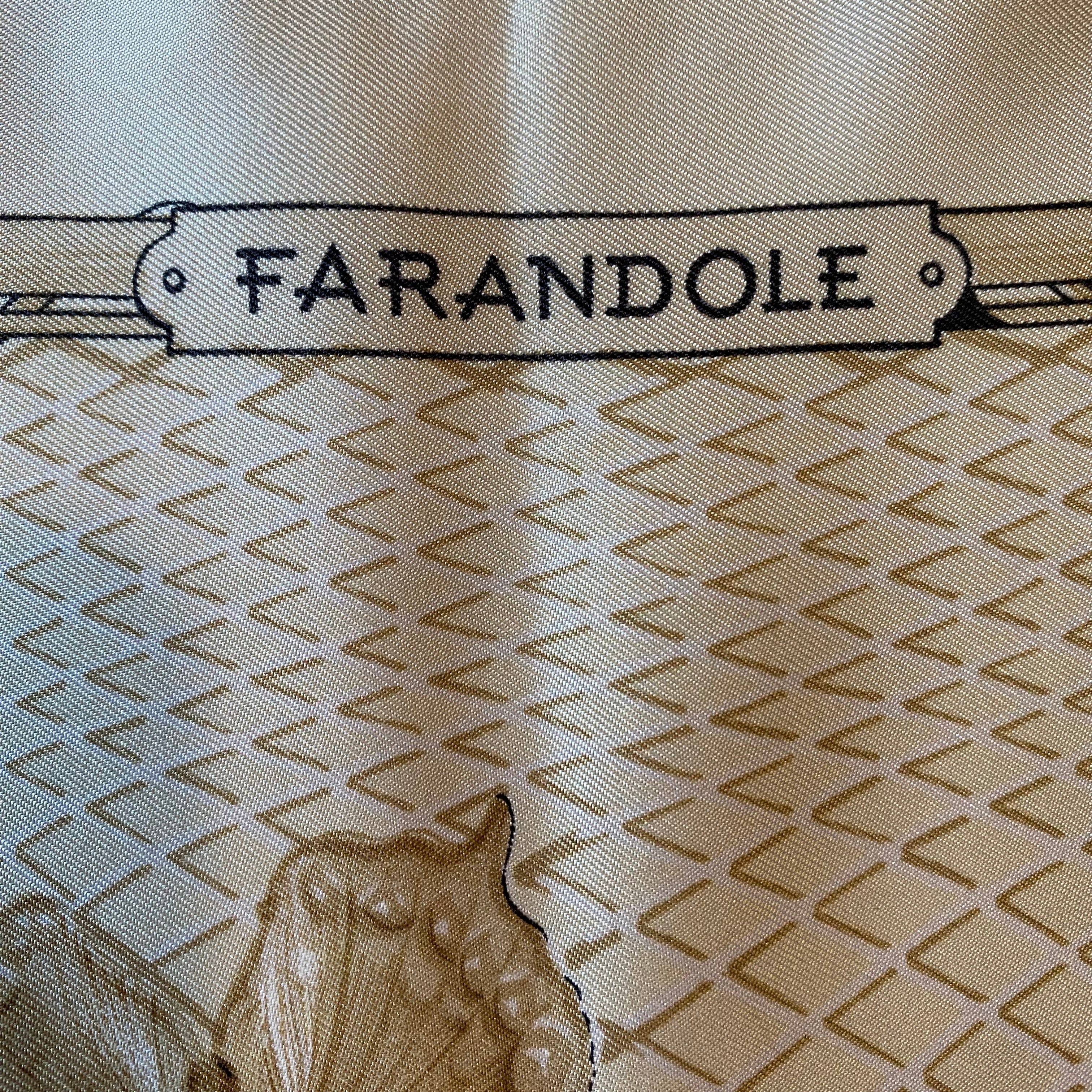 Hermès Farandole Silk Scarf Rare