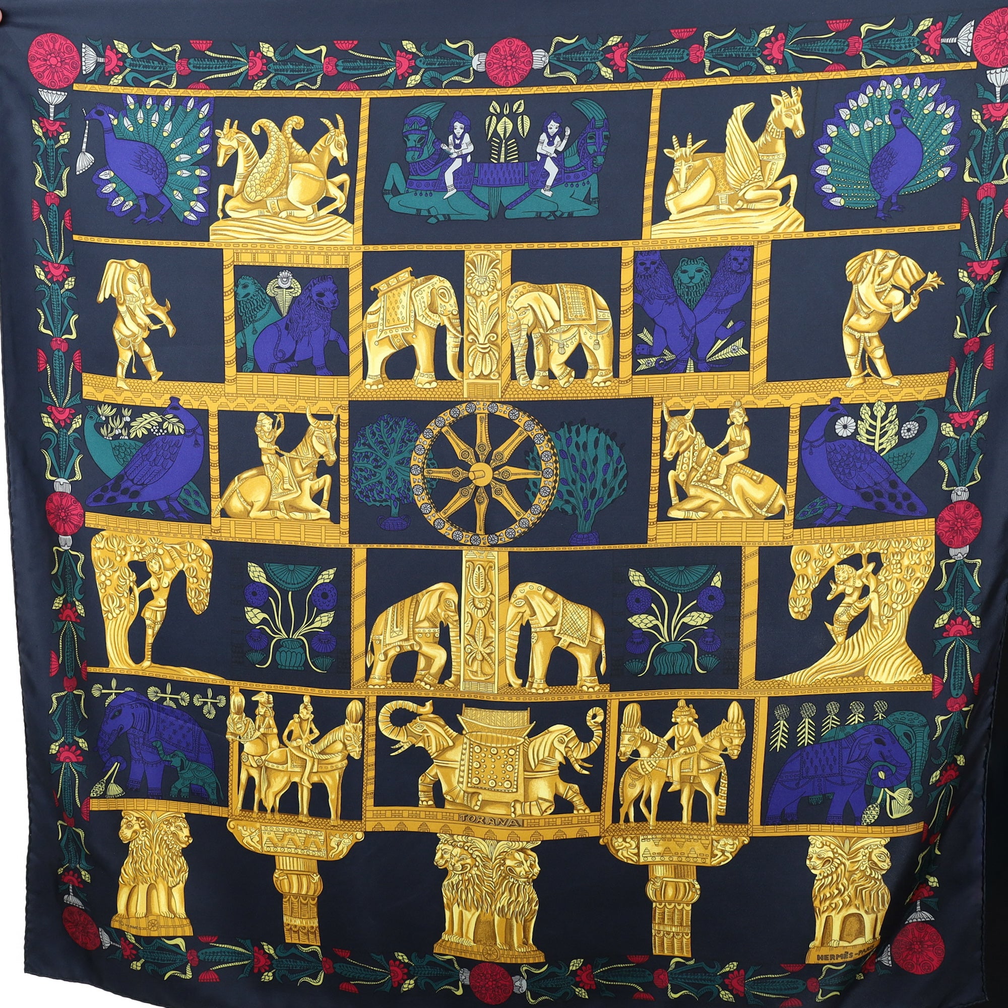 Hermès Torana Silk Scarf