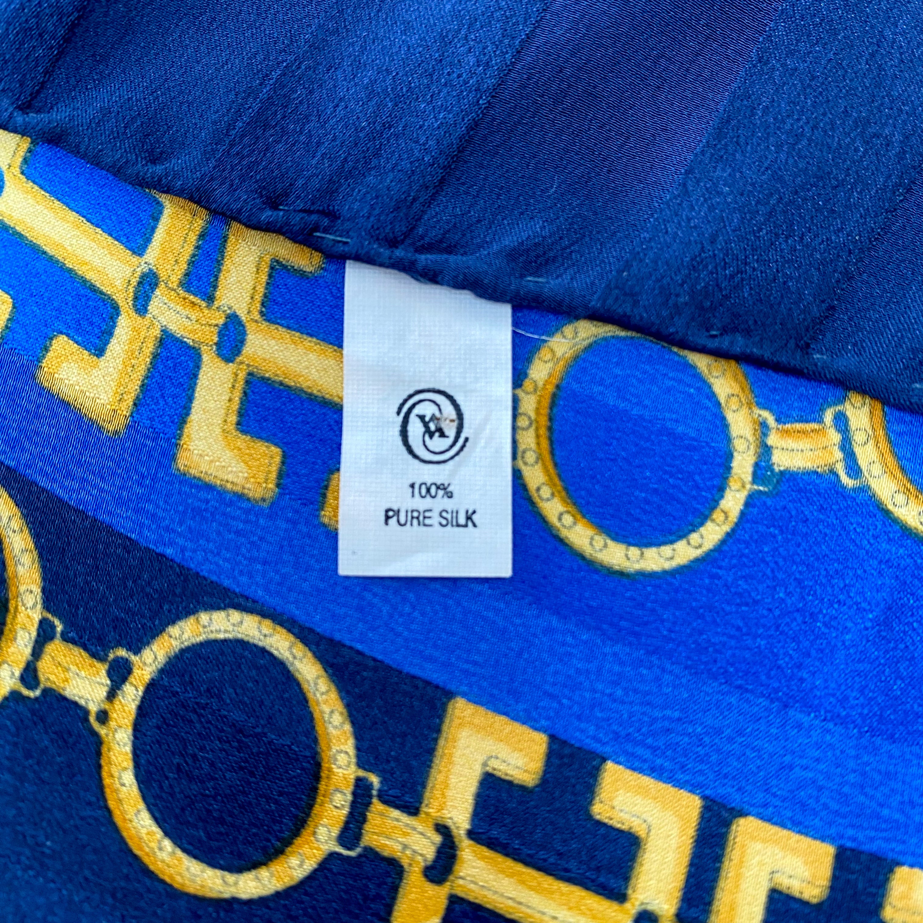 Vakko Baroque Style Silk Scarf