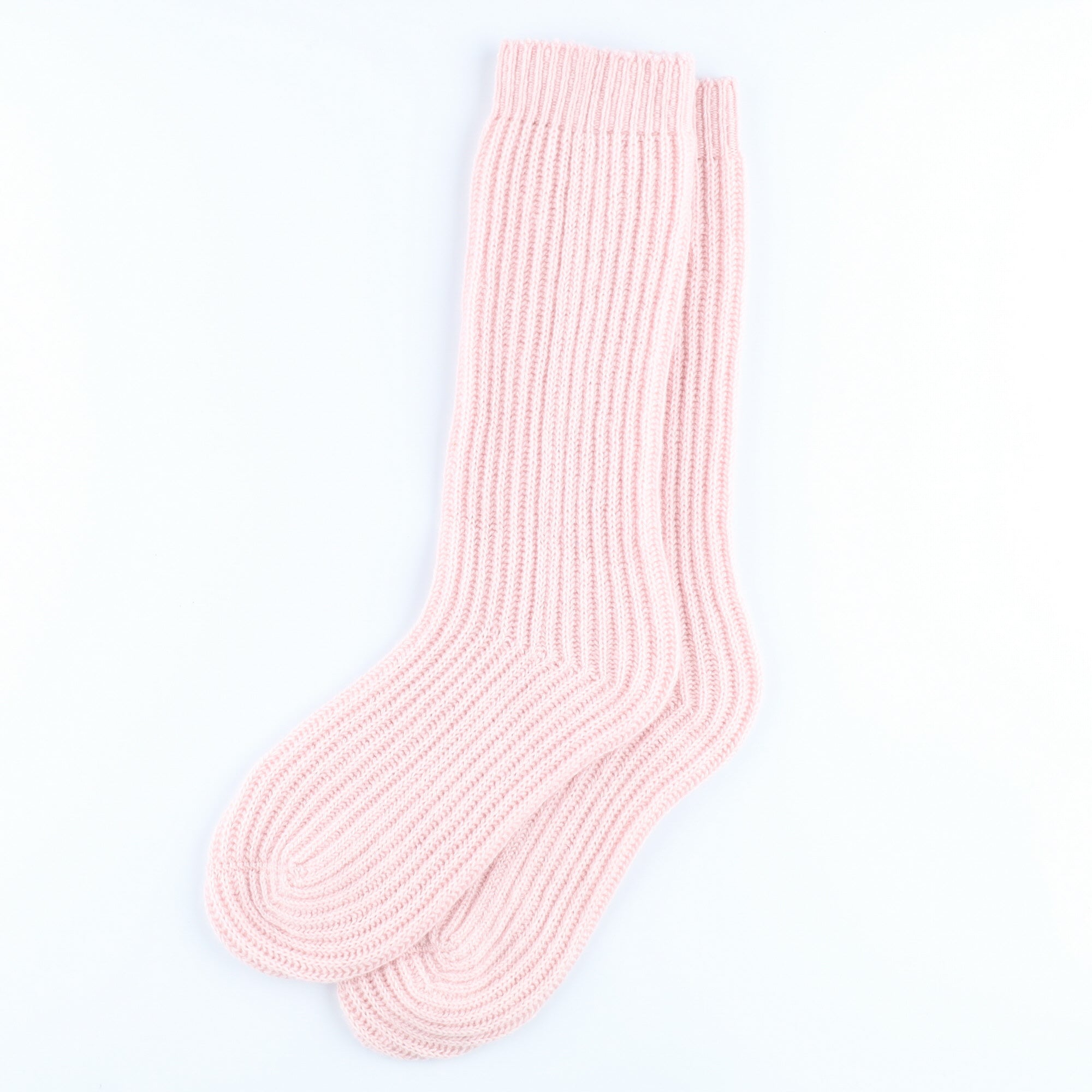 Brand New Scottish Ice Pink Luxury Cashmere Bed Socks