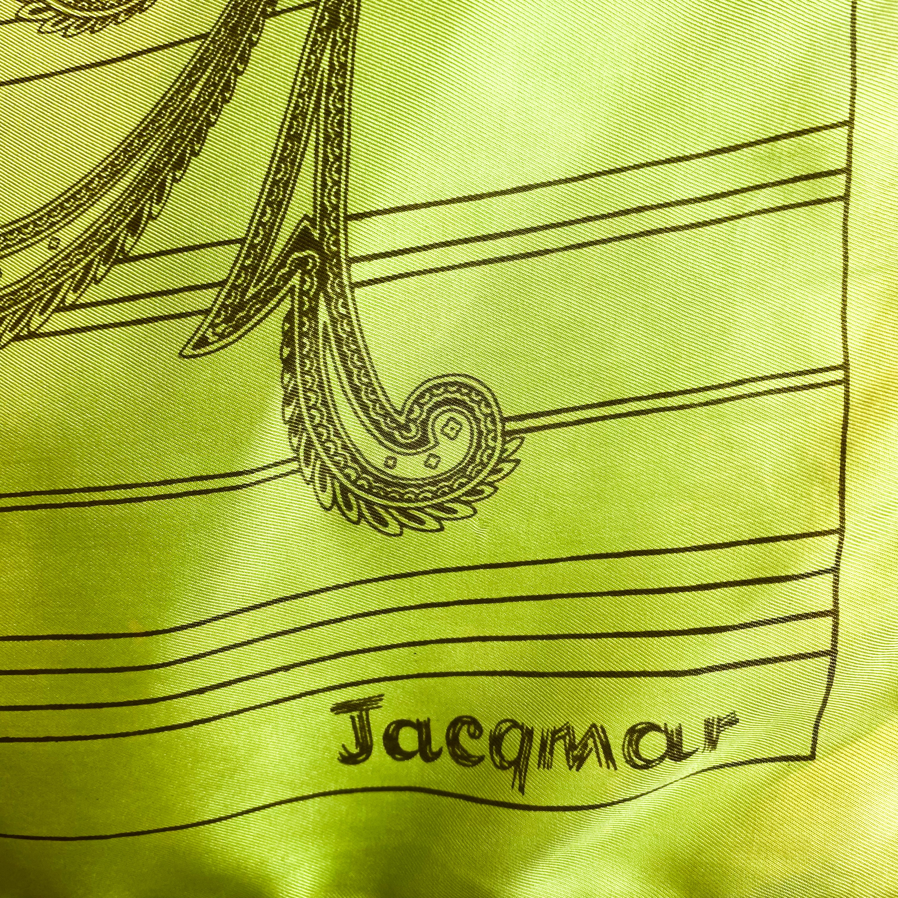Jacqmar Vintage Silk Scarf