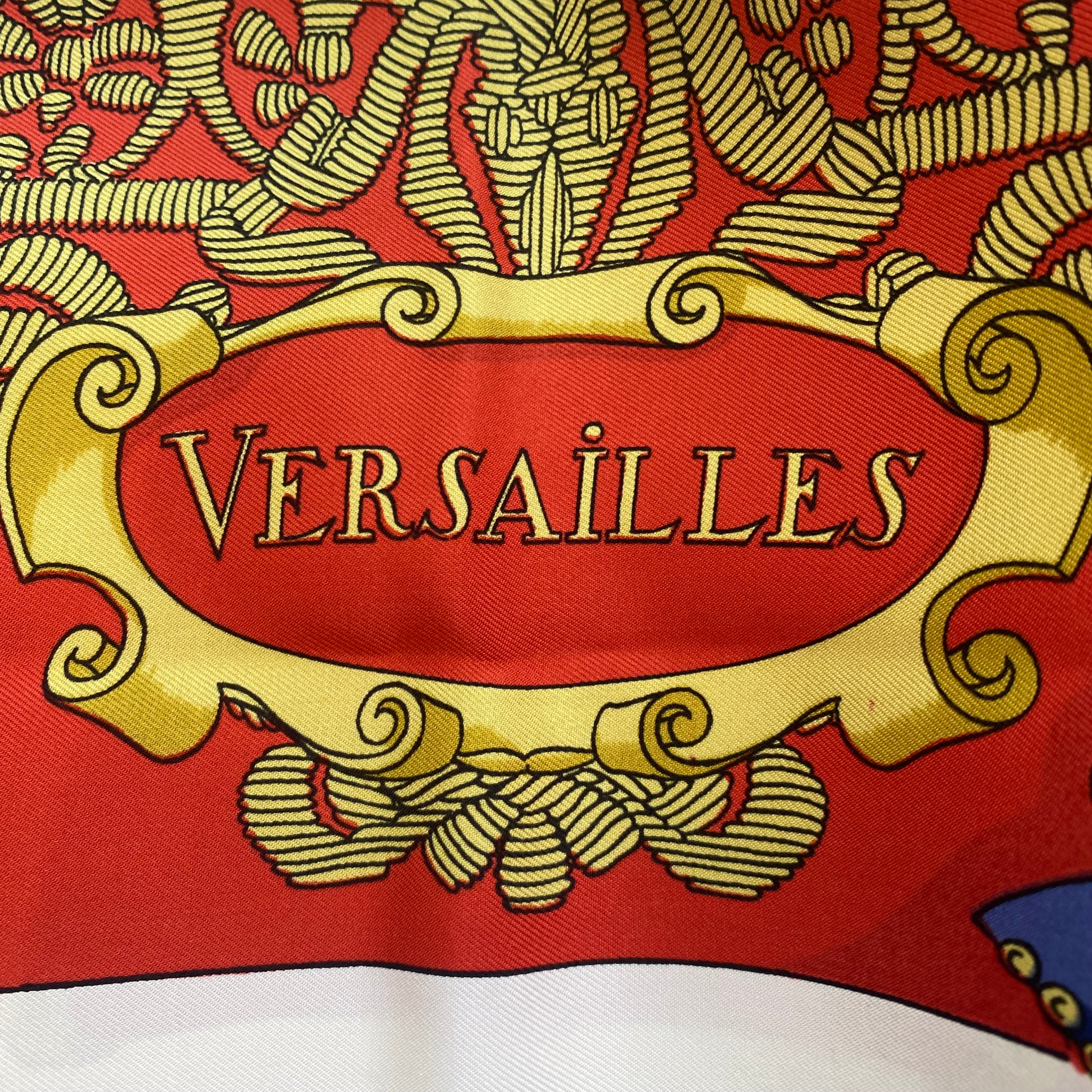 Hermès Pavé du Roy Versailles Silk Scarf Quite Rare