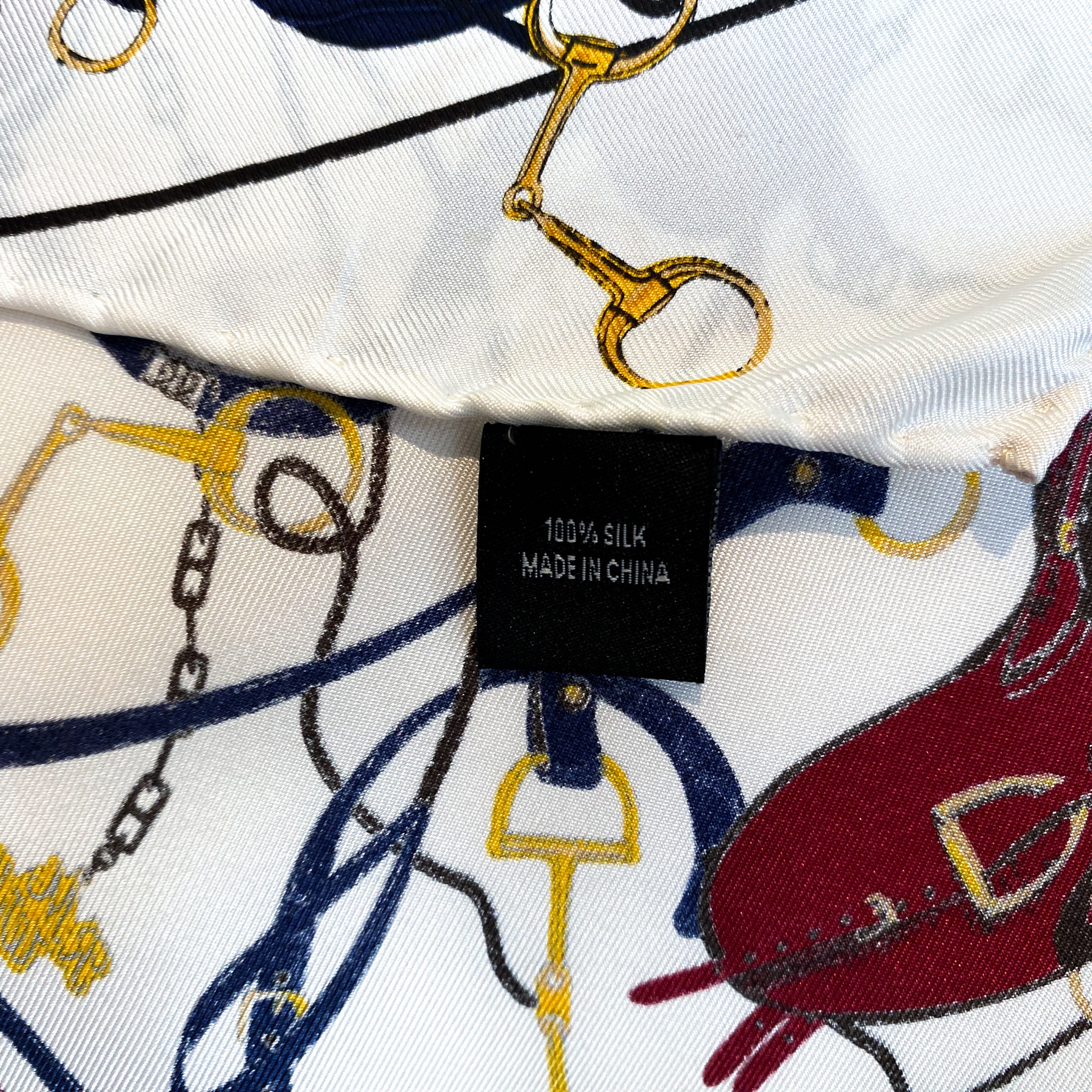 RM Williams Equestrian Silk Scarf