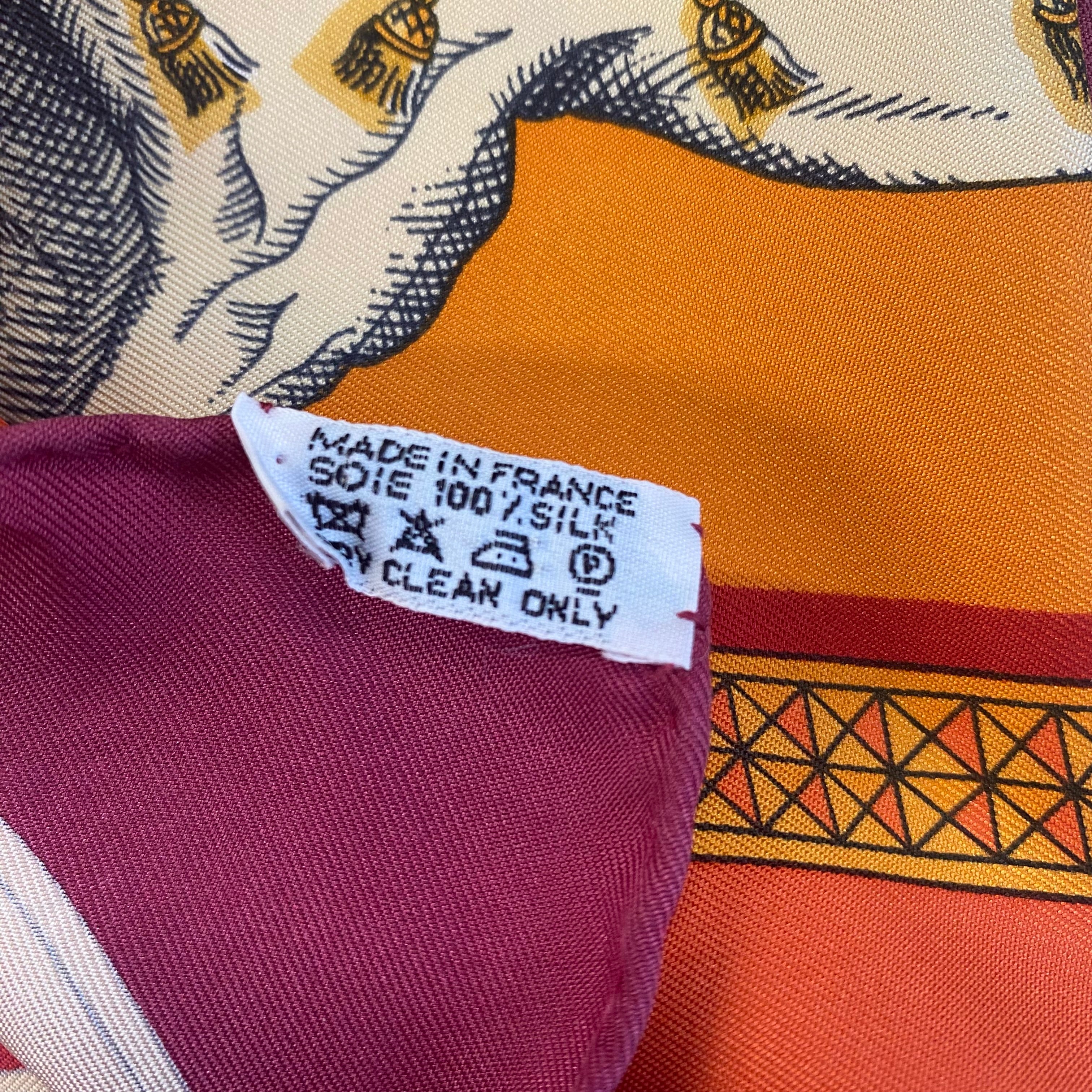 Hermès Grand Aparat Silk Scarf