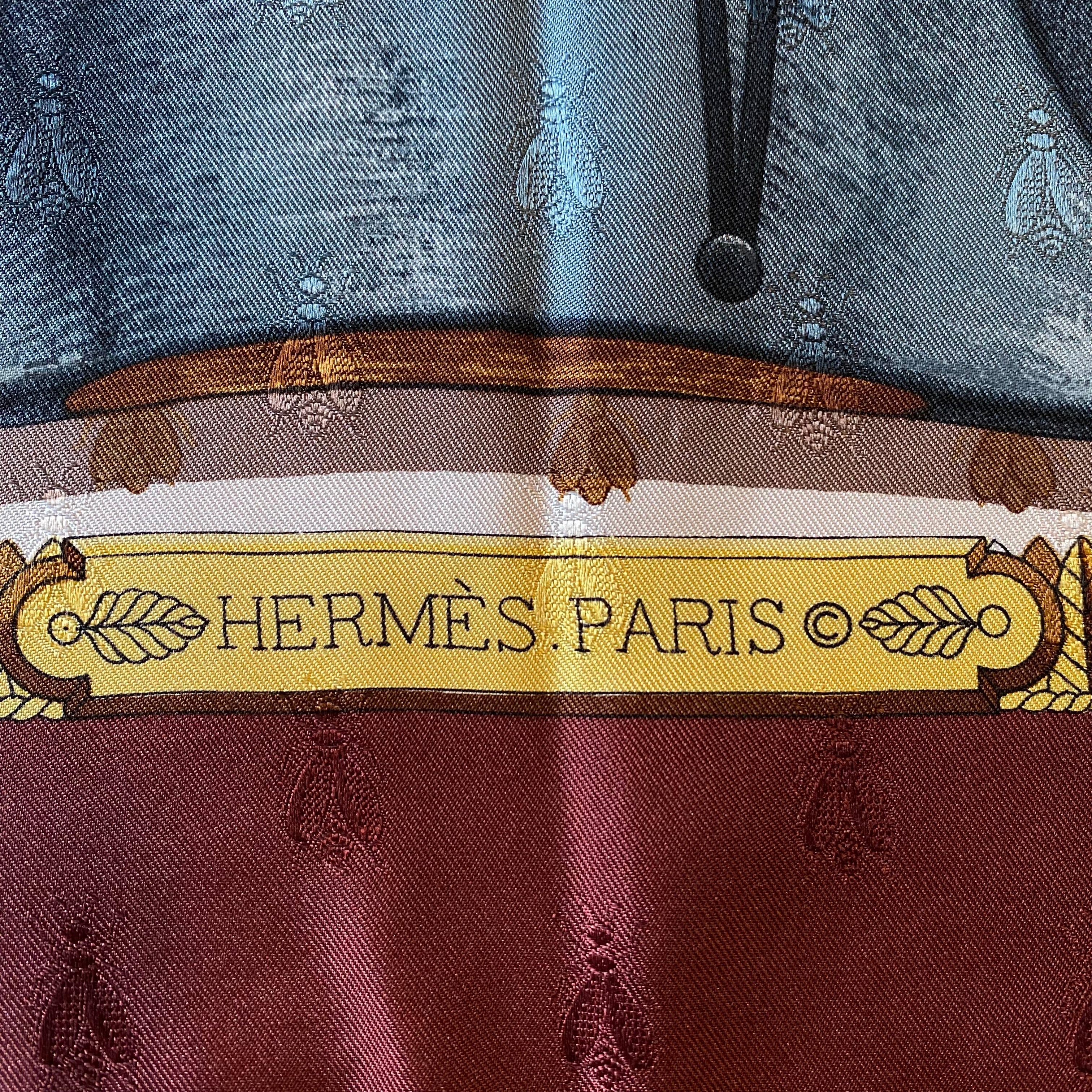 Hermès Napoléon Silk Scarf