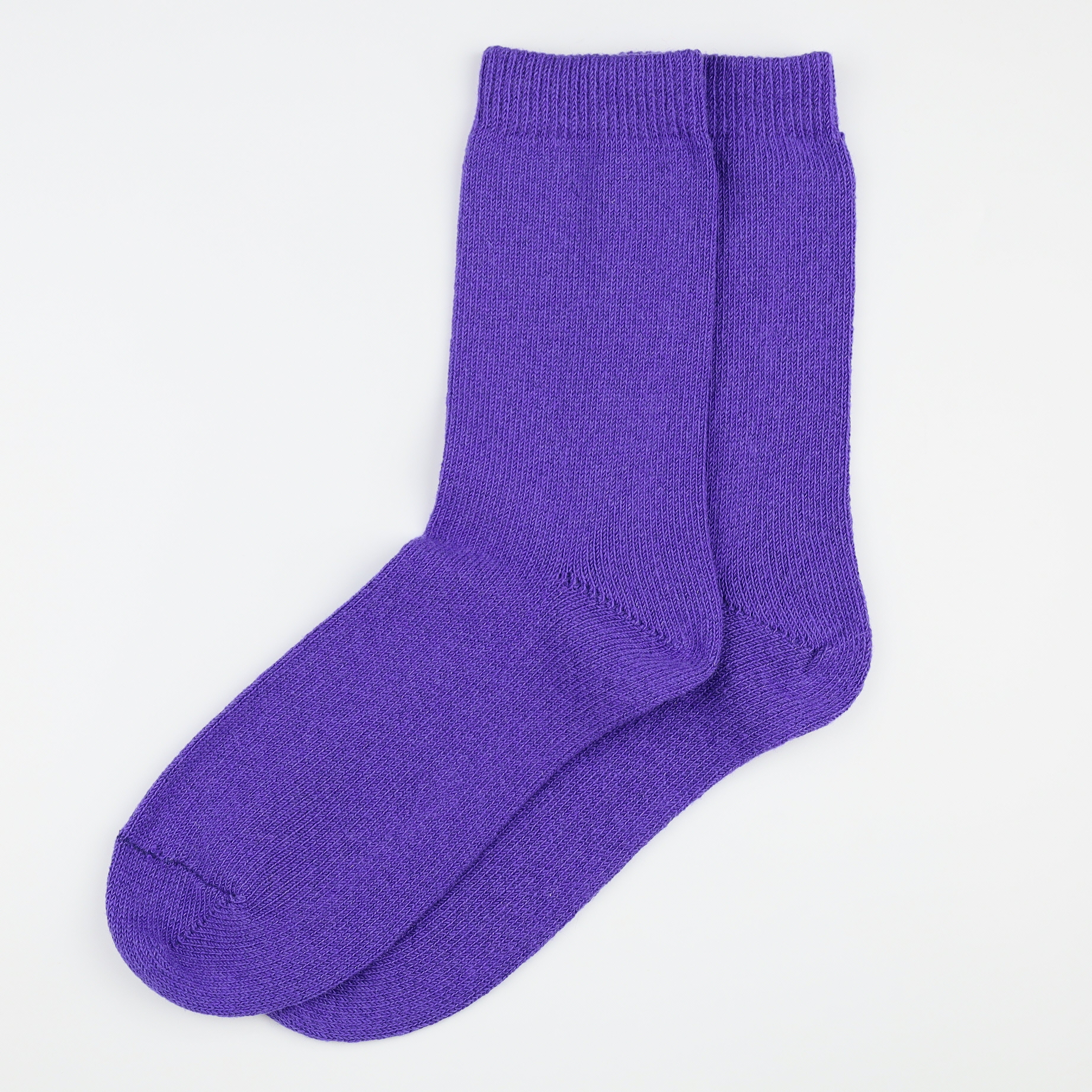 Brand New Scottish True Purple Ladies Cashmere Every Day Socks