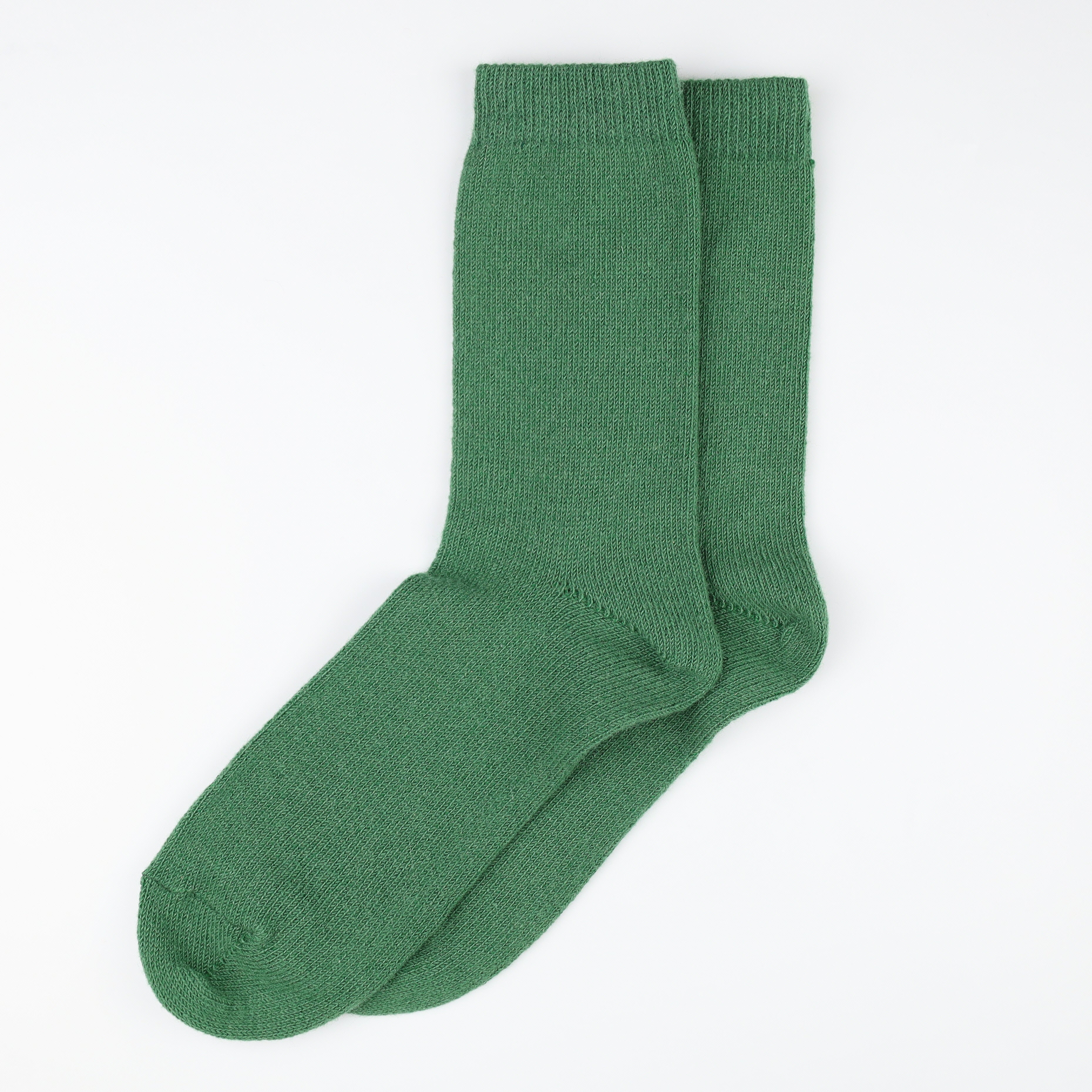 Brand New Scottish Fern Green Ladies Cashmere Every Day Socks