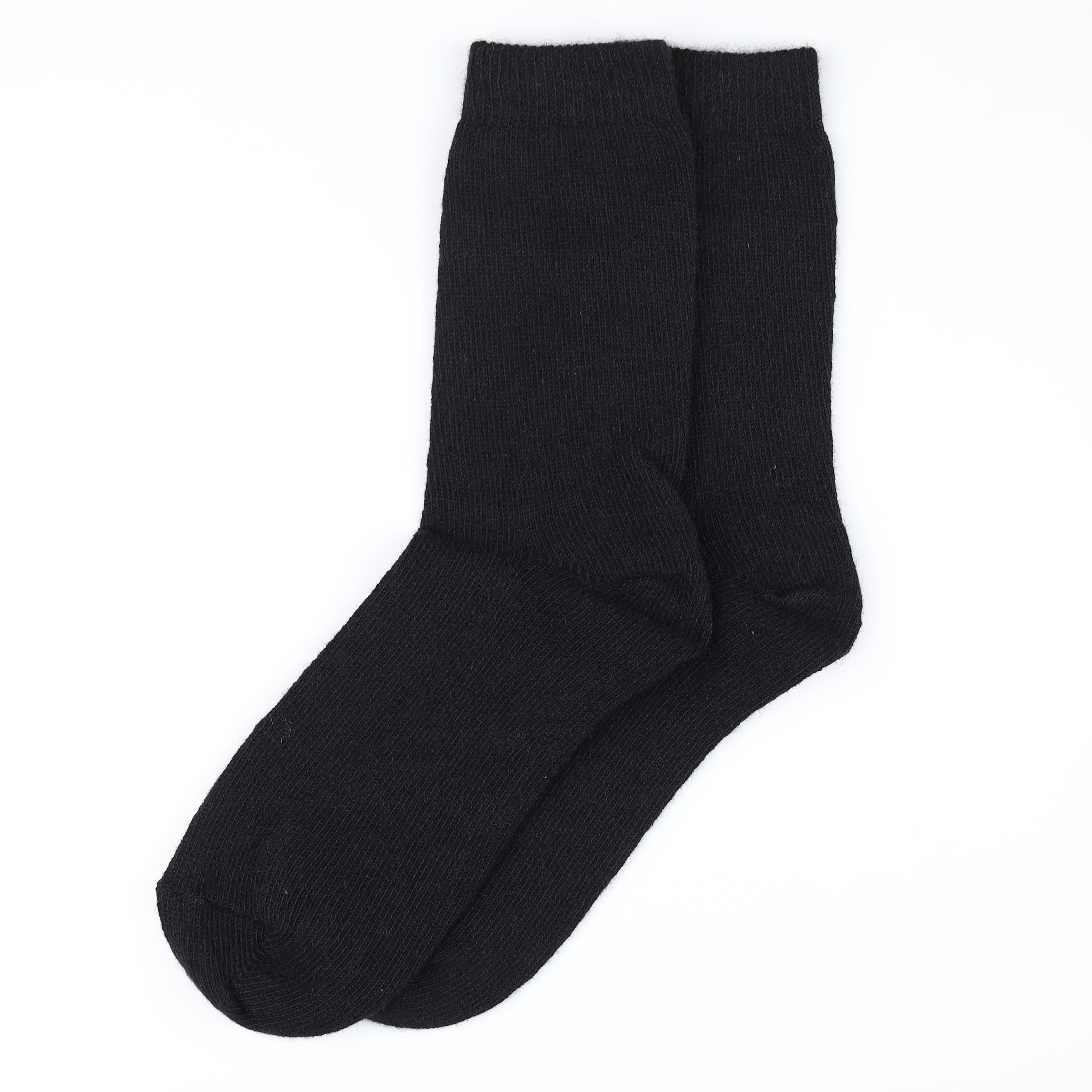 Brand New Scottish Black Ladies Cashmere Every Day Socks
