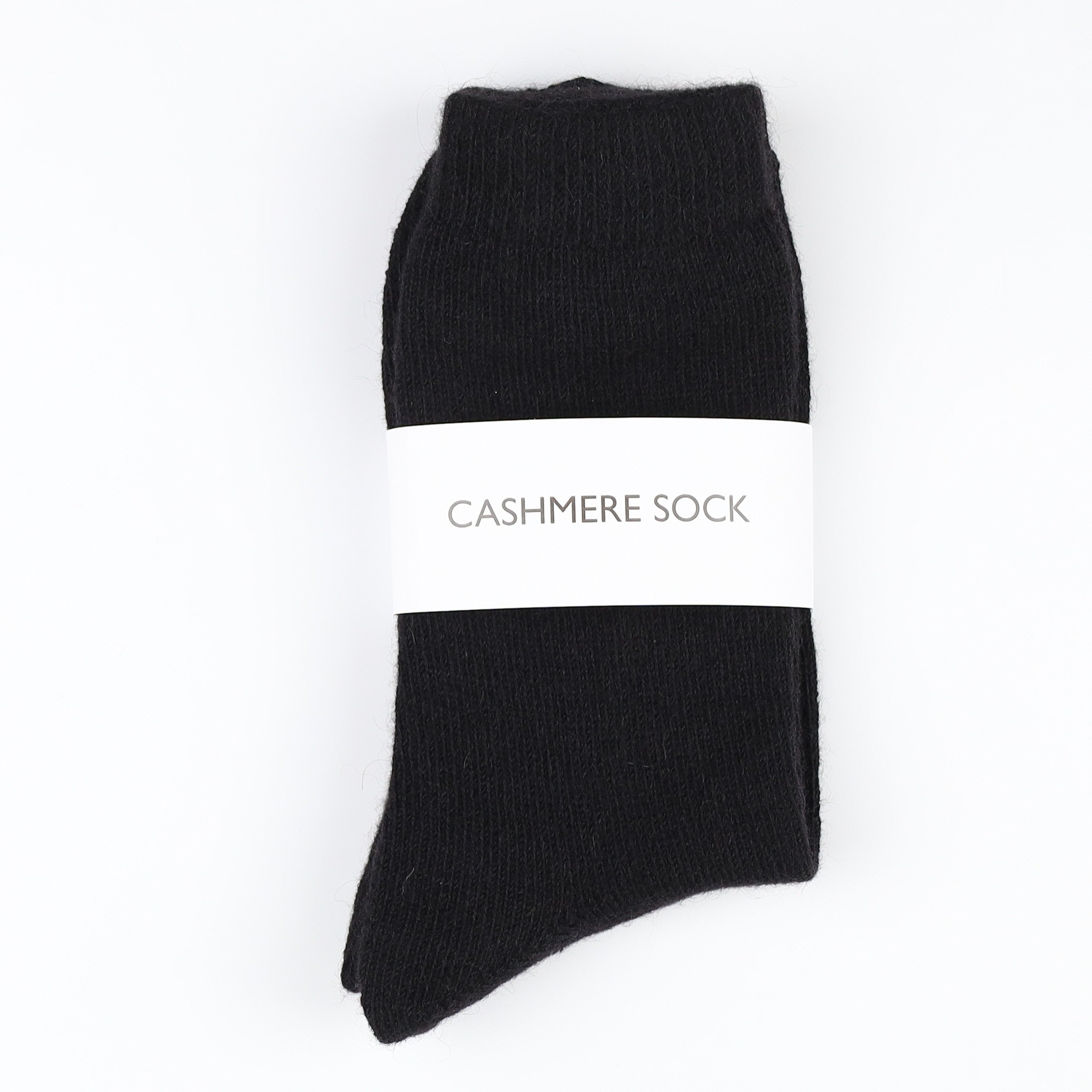 Brand New Scottish Black Ladies Cashmere Every Day Socks